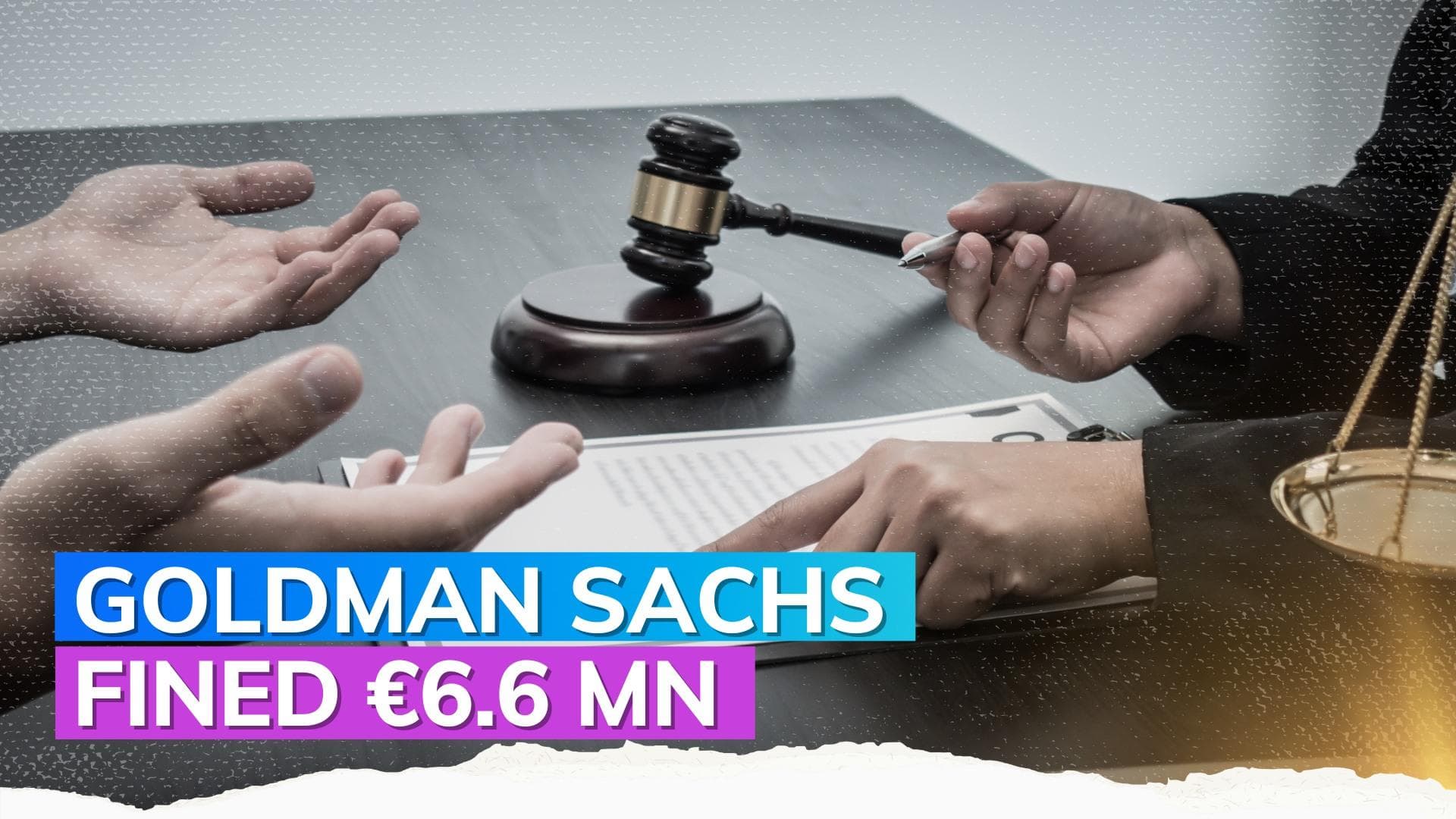 European Central Bank fines Goldman Sachs €6.6 million 