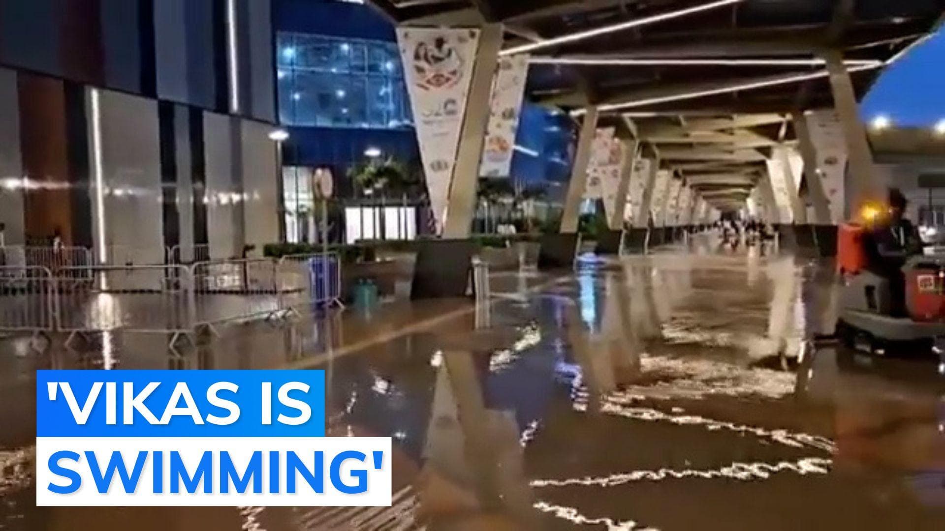 'Govt's development exposed', Congress' dig after video of flooded G20 venue goes viral