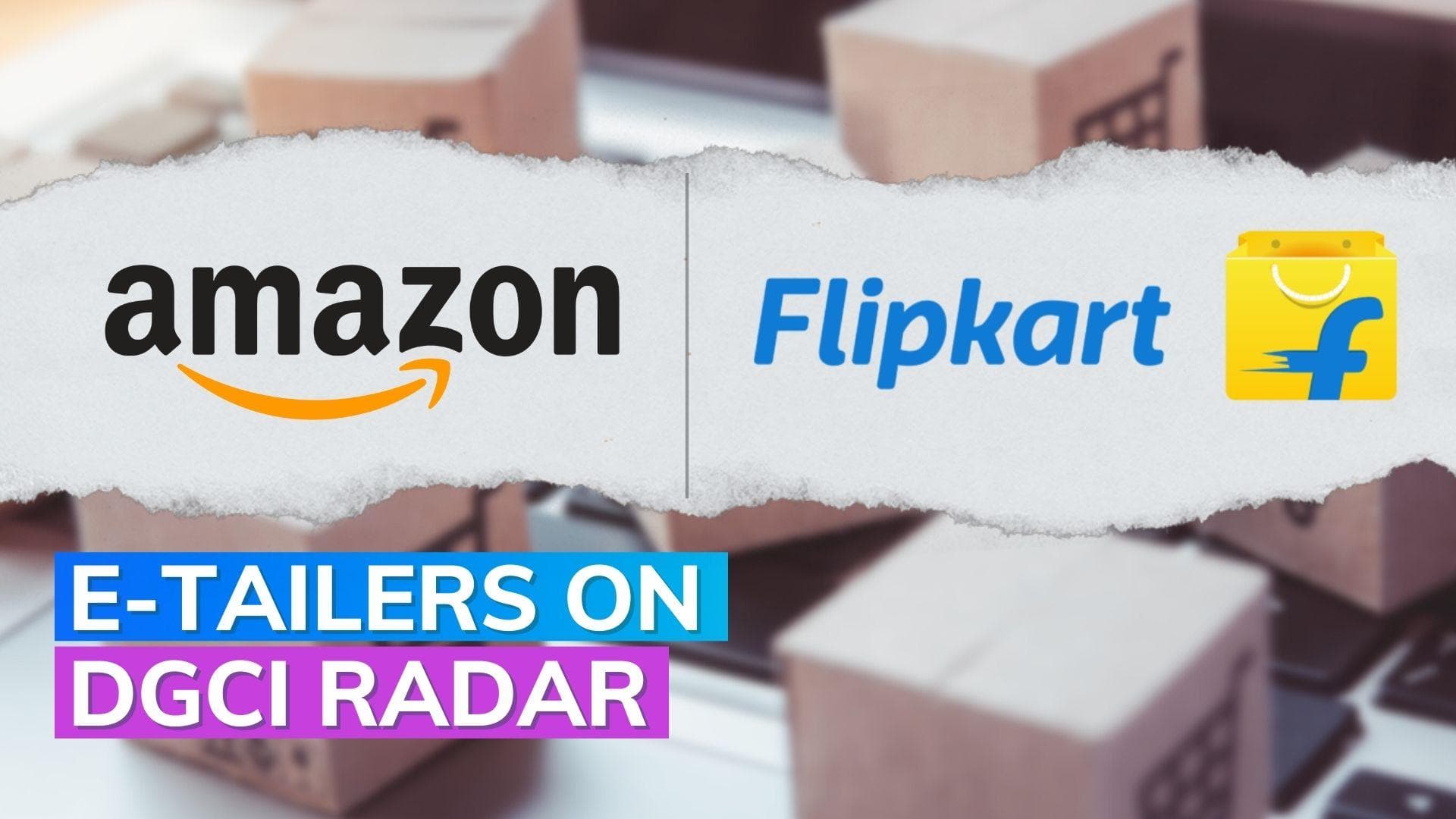 Amazon, Flipkart among 20 e-tailors given notices for selling drugs without licence