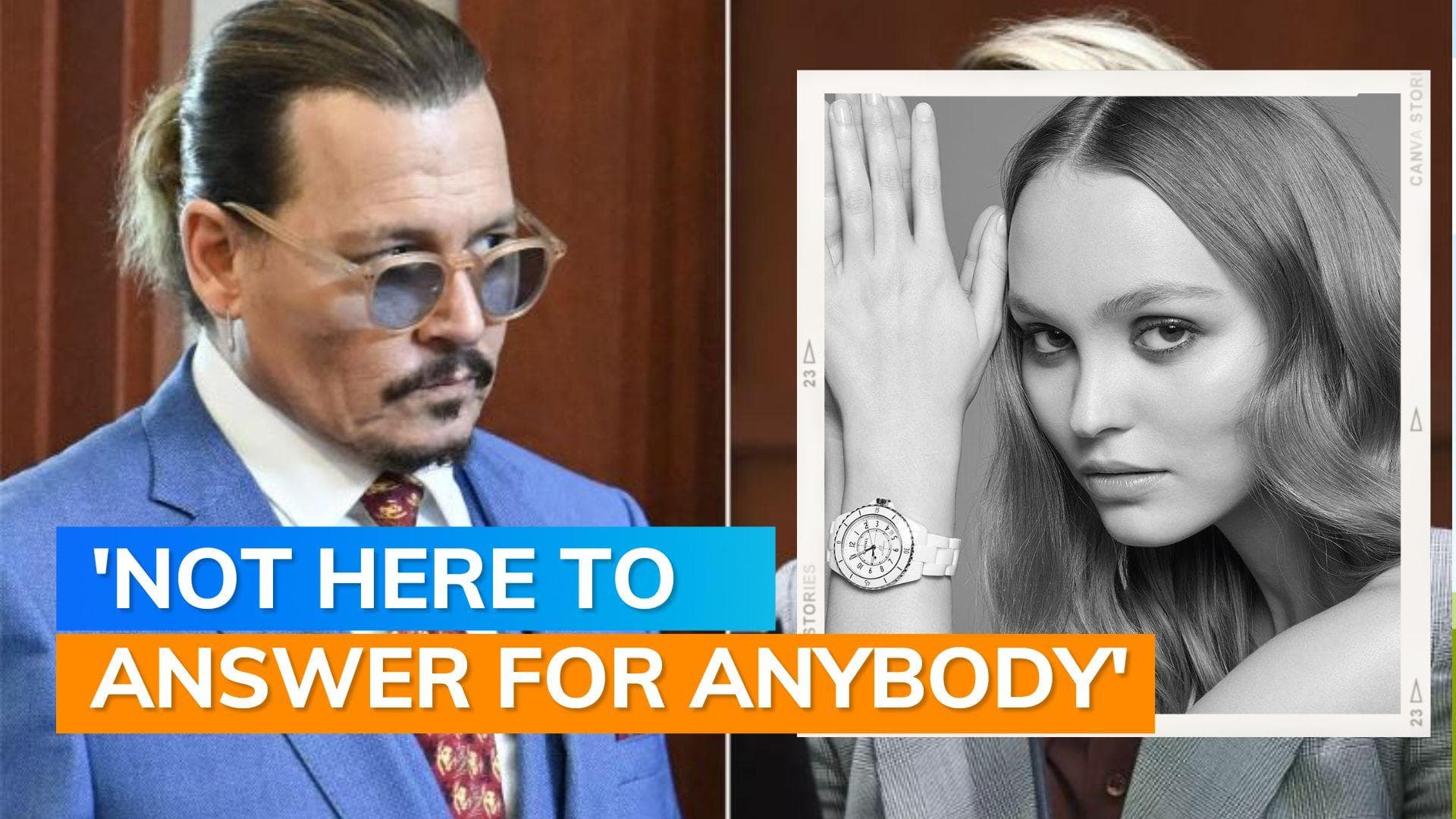 Johnny Depp’s daughter Lily-Rose explains her silence on her father’s highly-publicised legal issues