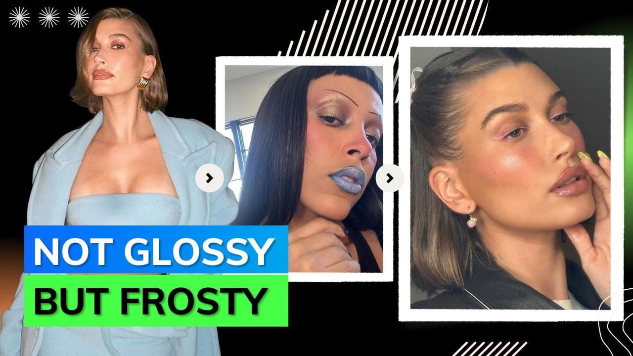 Frosted lips are back, here's how these celebs are pulling it off