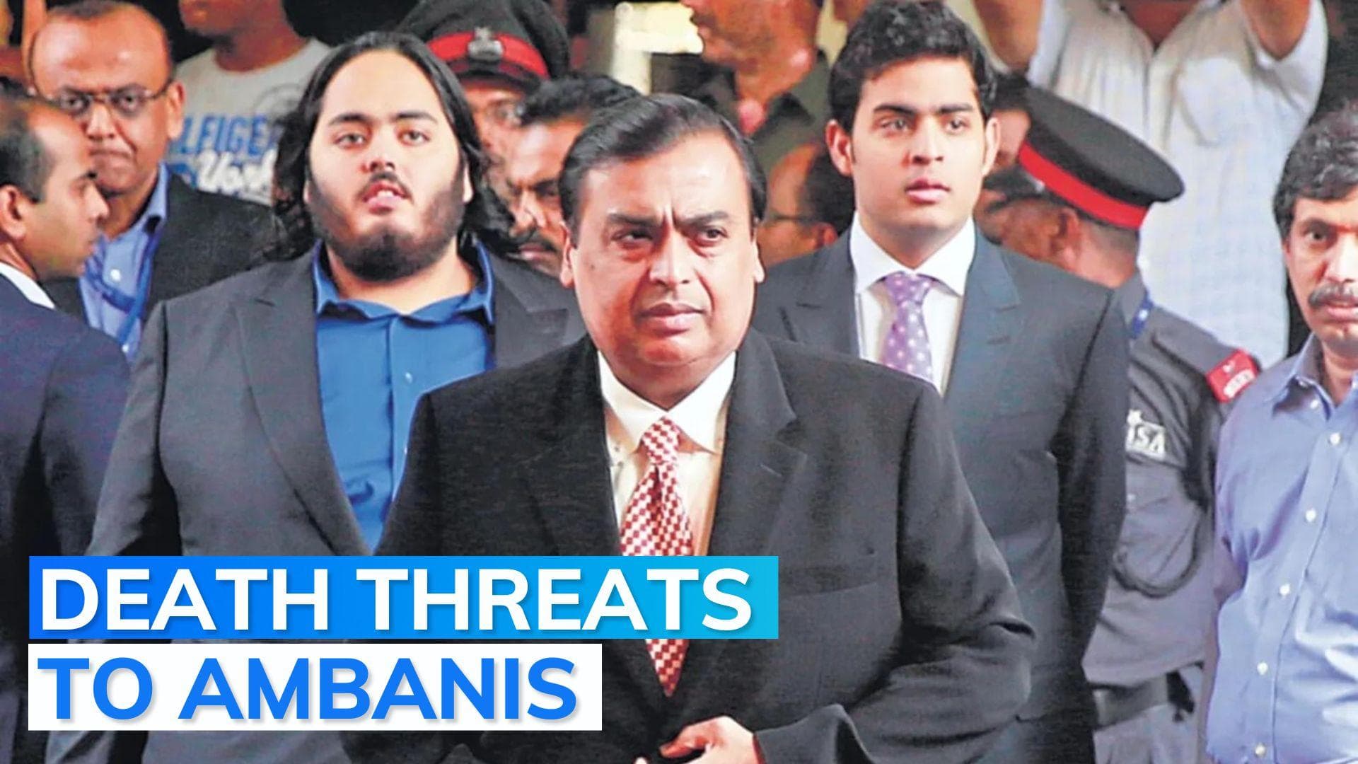Police: threat calls to Mukesh Ambani, man detained