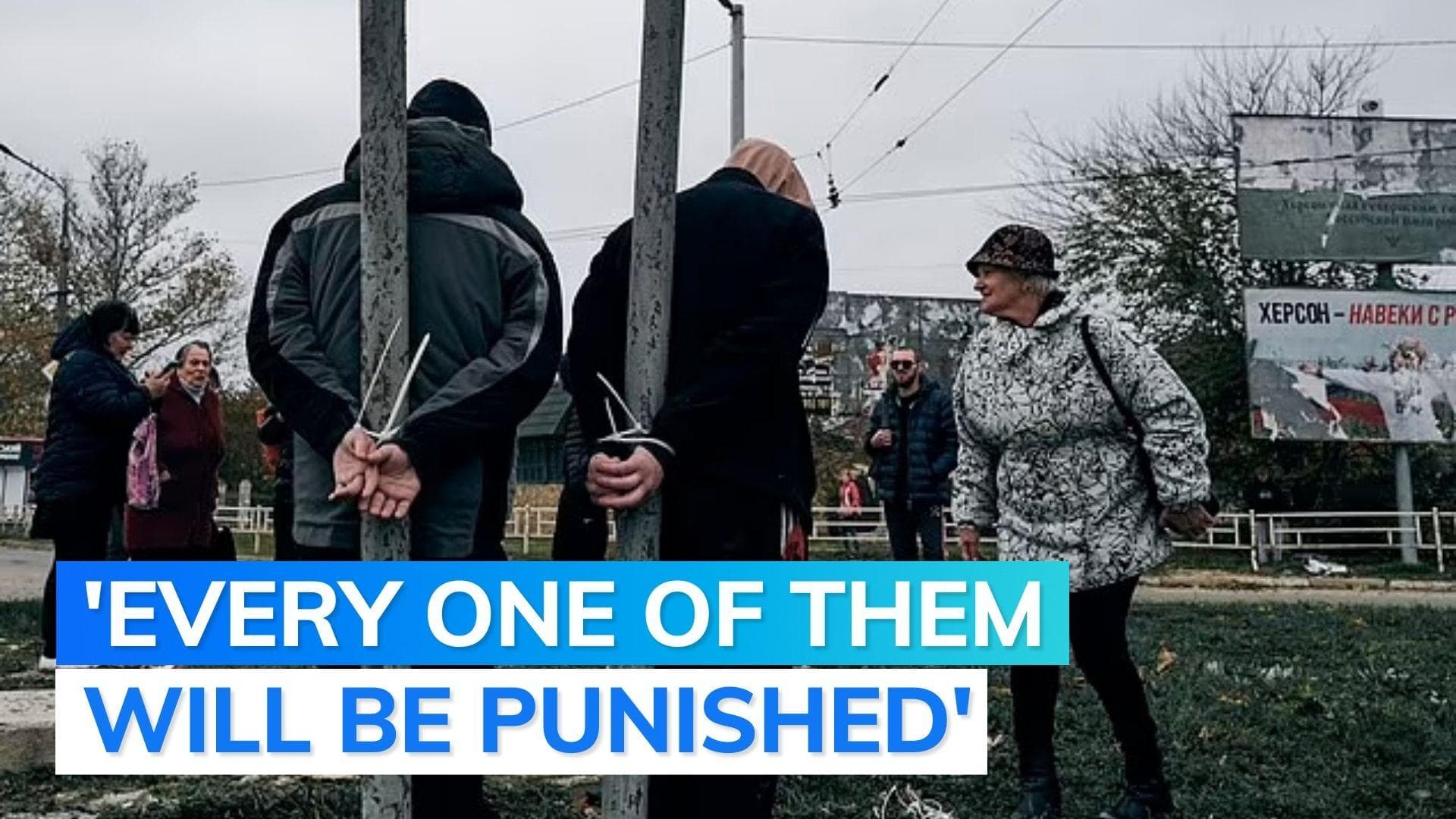 Weeks after Kherson's liberation, security forces work to flush out Russian collaborators 