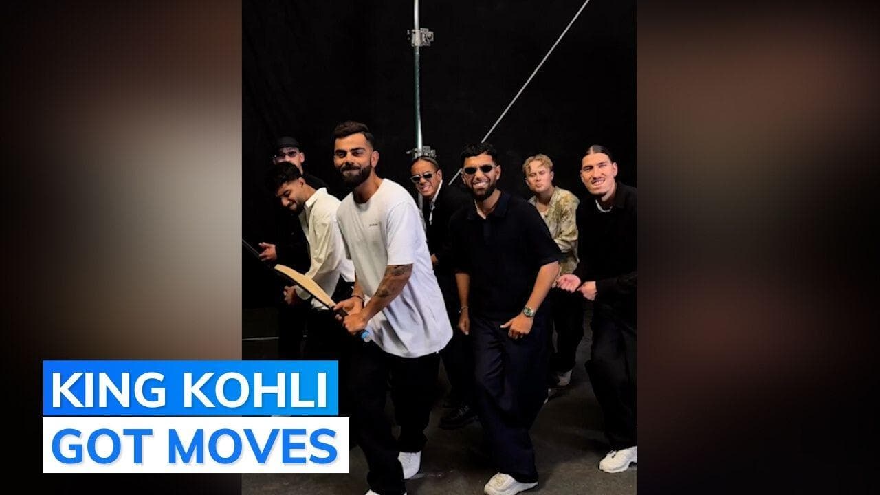Watch: when Virat Kohli met Norwegian dance crew Quick Style