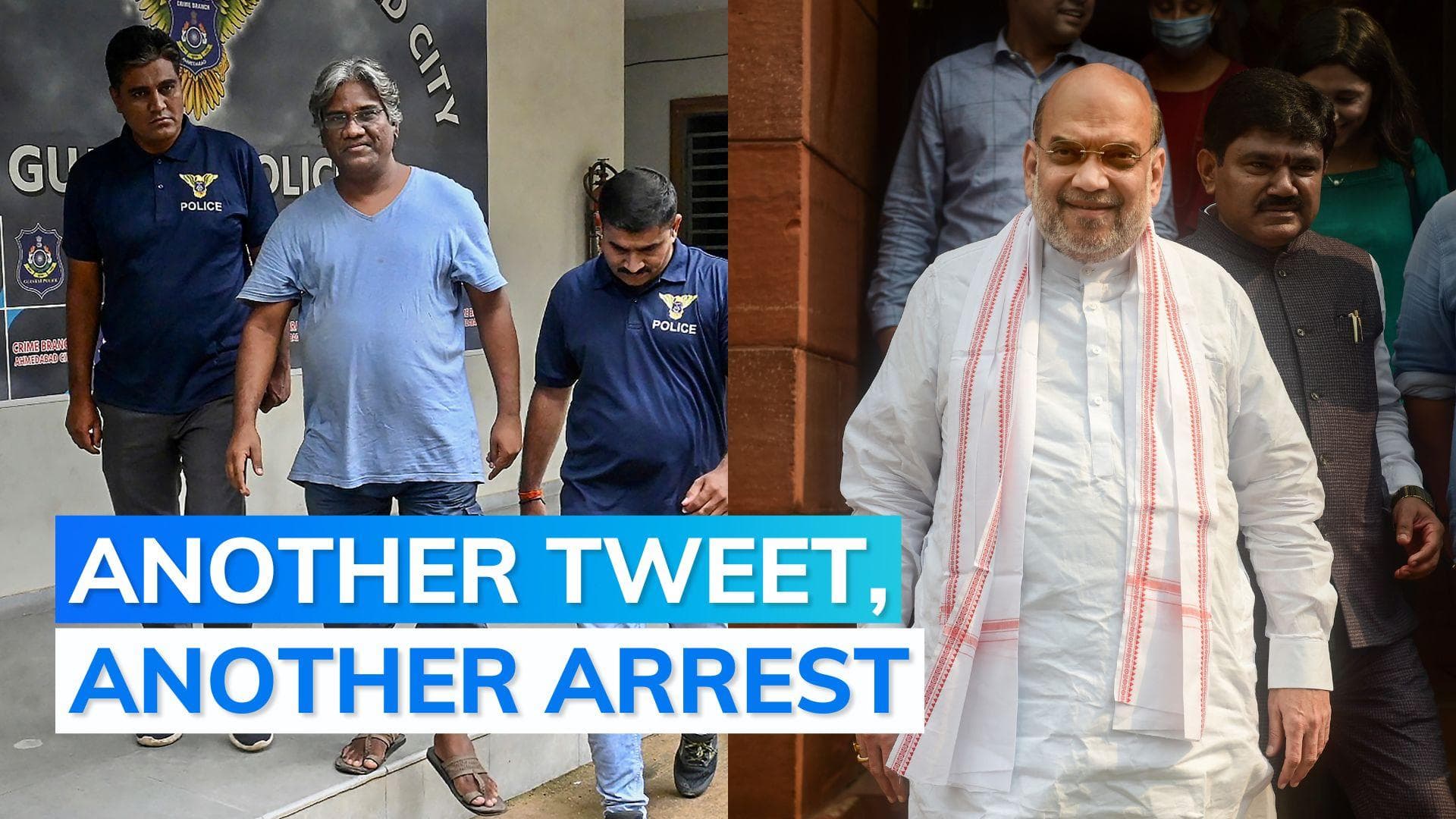 Filmmaker Avinash Das arrested by Gujarat Police for sharing Amit Shah's photo with arrested IAS officer