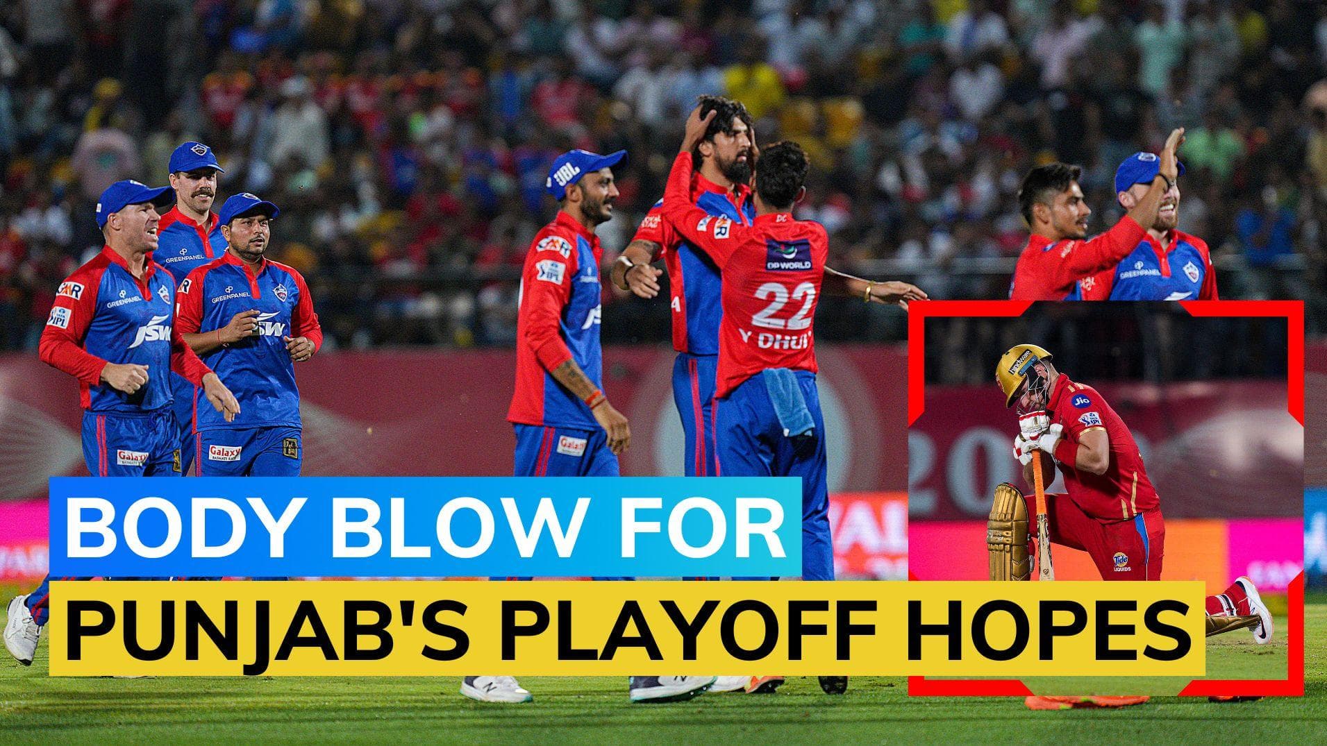 IPL 2023 PBKS vs DC: Livingstone's 94 in vain, Punjab staring at elimination after 15-run loss