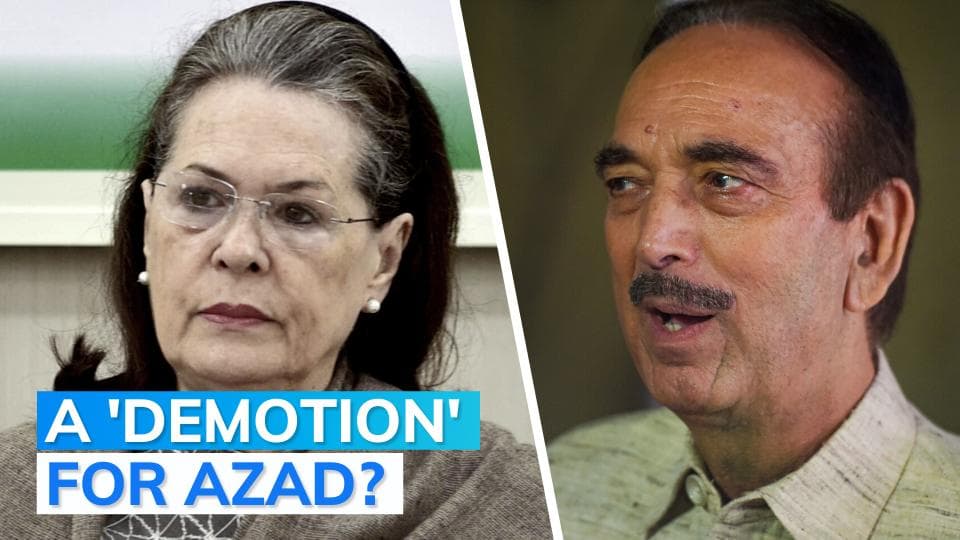 Explained: why Ghulam Nabi Azad declined post of Congress campaign panel chief in J&K
