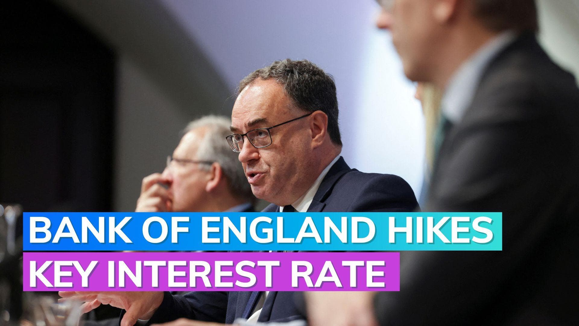 Bank of England hikes rate 14th time in row on high UK inflation