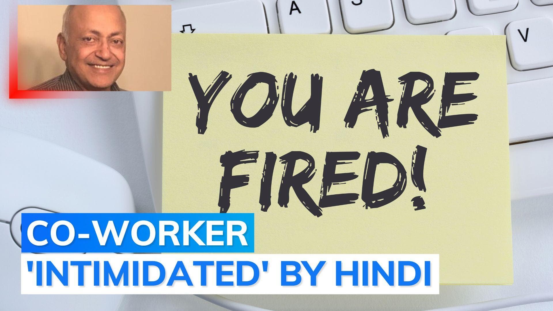 Indian-American challenges sacking, says fired for speaking to dying relative in Hindi