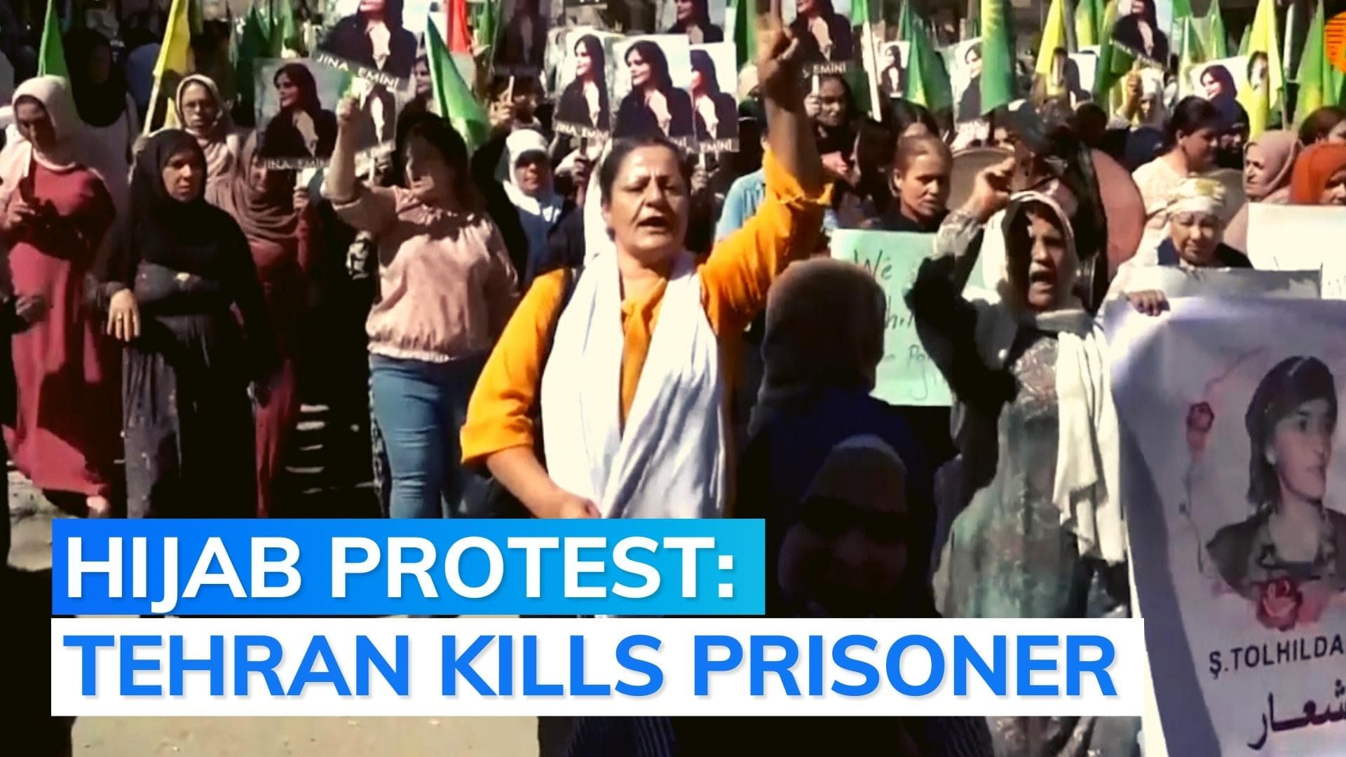 Iran executes person arrested during anti-hijab protest. Other prisoners also fear death