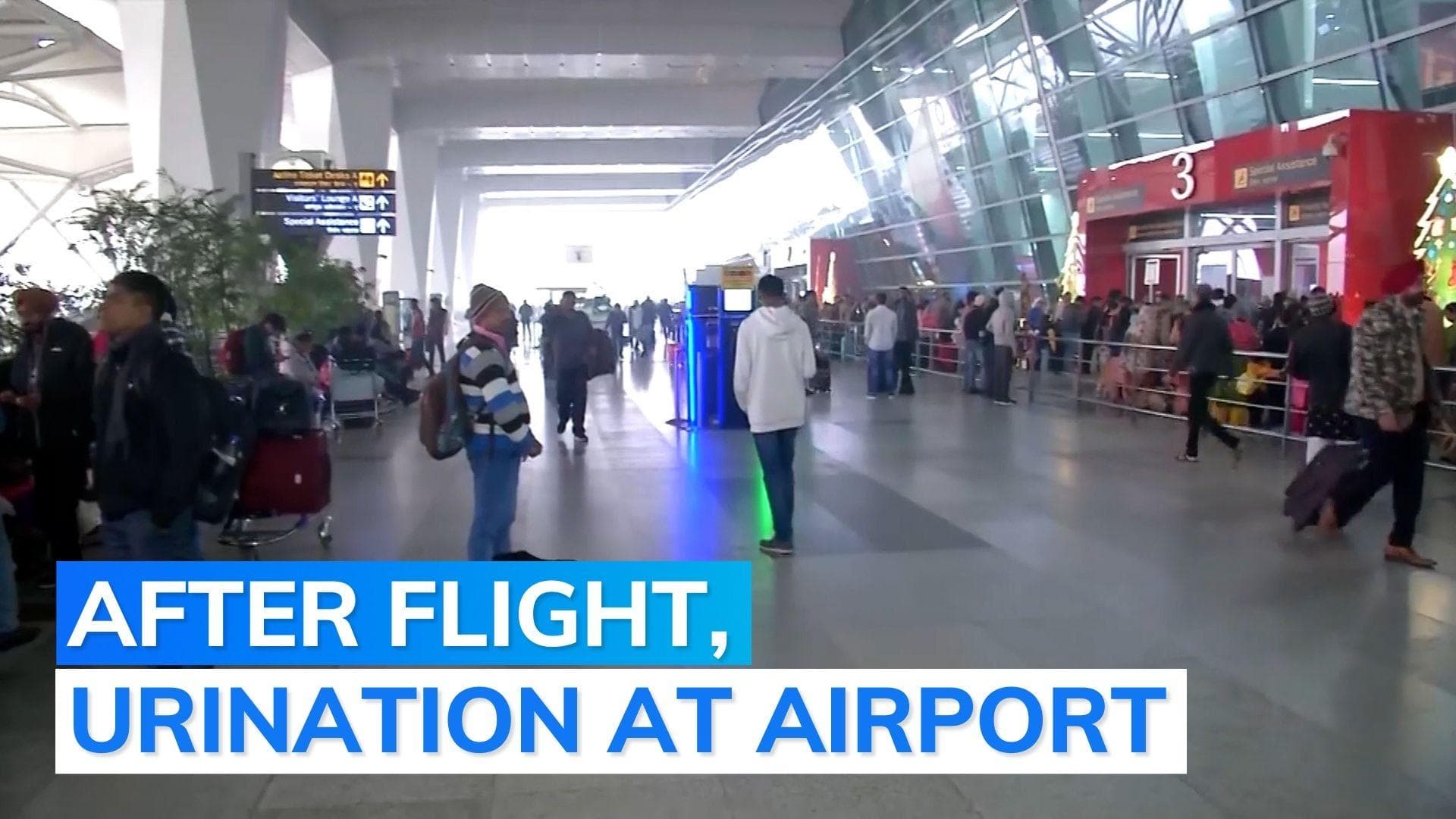 New urination case at Delhi airport: drunk man peed at departure gate, arrested, say police