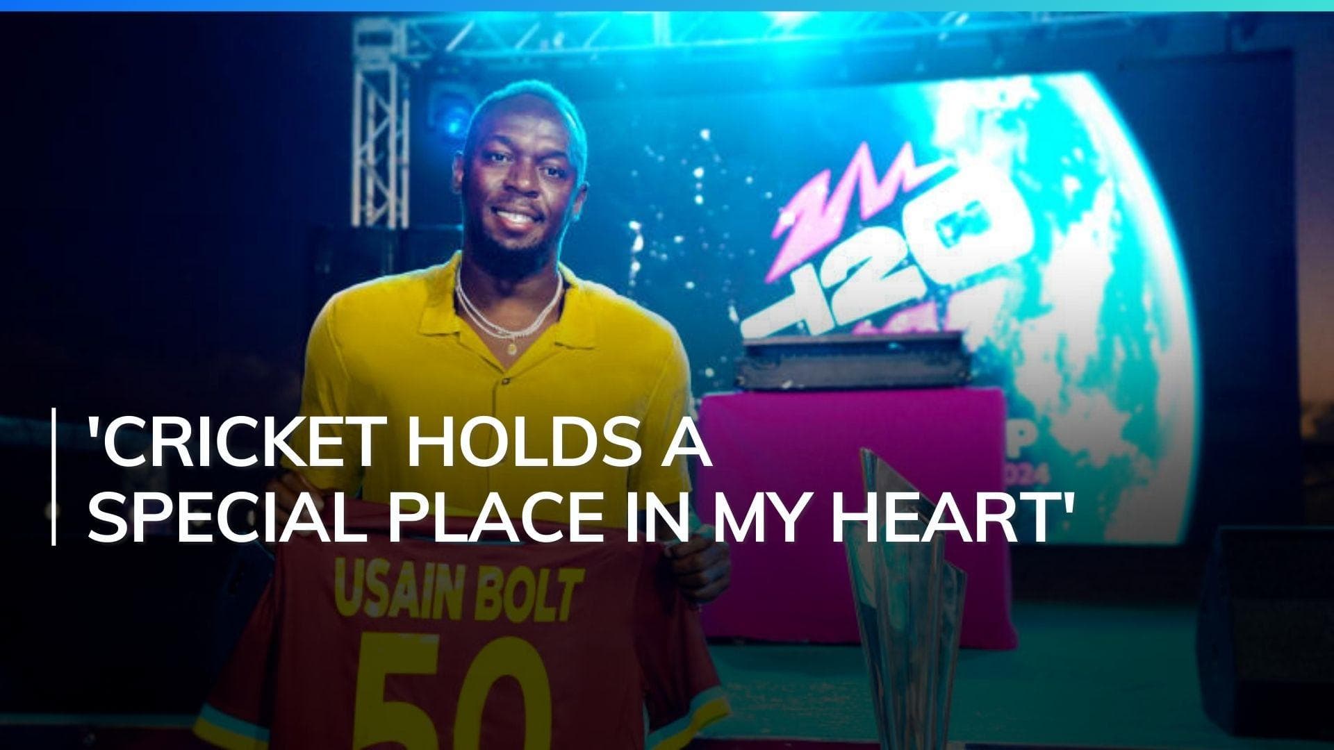 ICC ropes in Usain Bolt as T20 World Cup 2024 ambassador