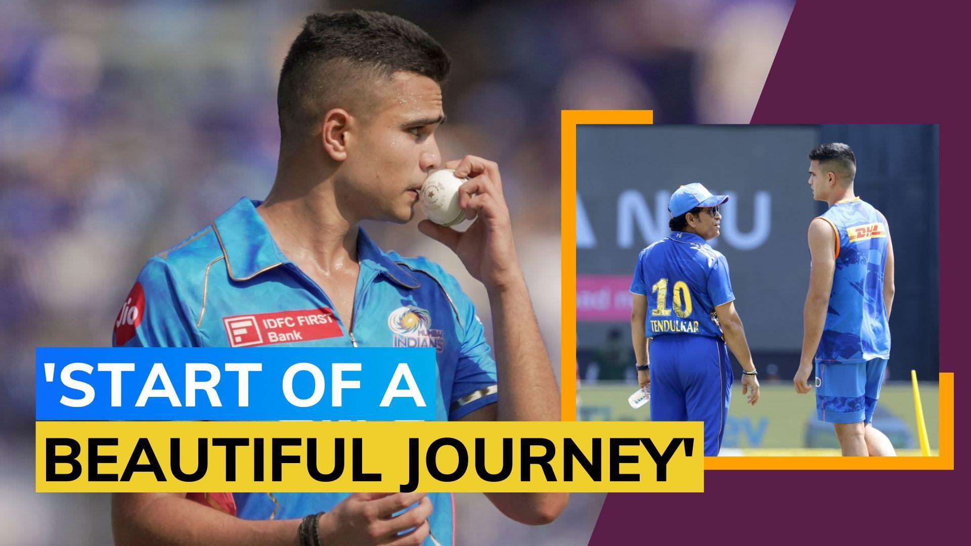 IPL 2023: Sachin Tendulkar pens heartfelt post after son Arjun's Mumbai Indians debut