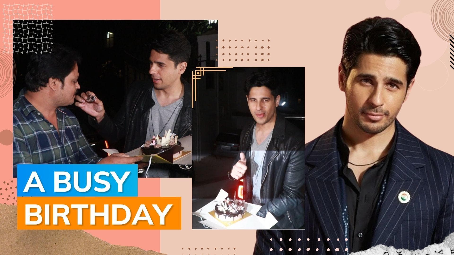 Sidharth Malhotra’s birthday: A look at how the actor celebrated his special day