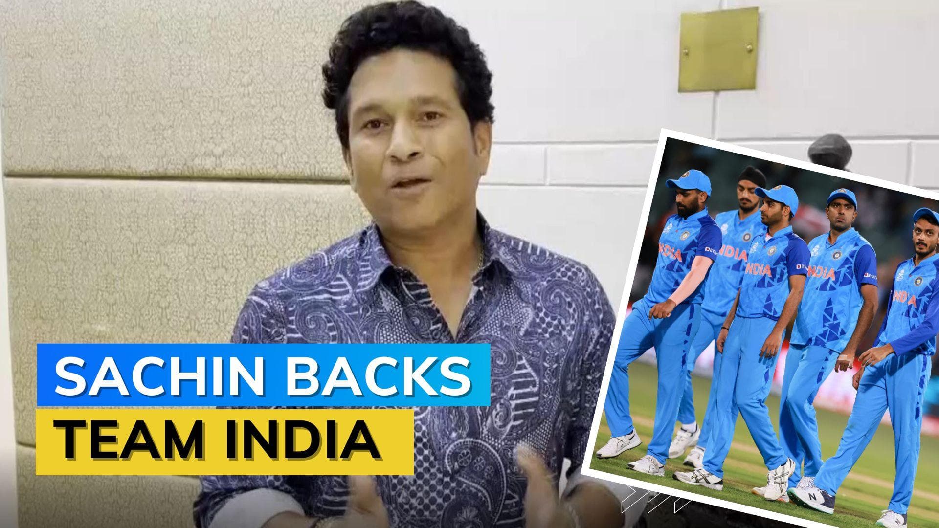 Sachin Tendulkar voices his opinion on Team India's semi-final loss to England