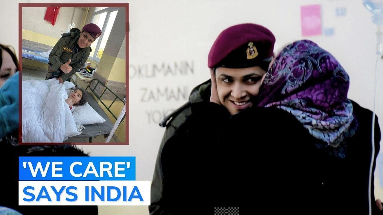Operation Dost: watch how India is winning hearts in quake-hit Turkey