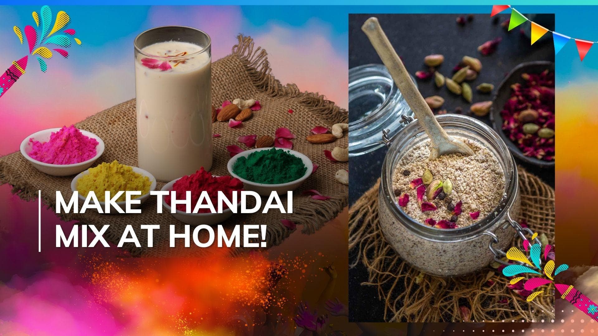 Holi 2024: Make this easy peasy thandai mix at home and surprise your friends, recipe here