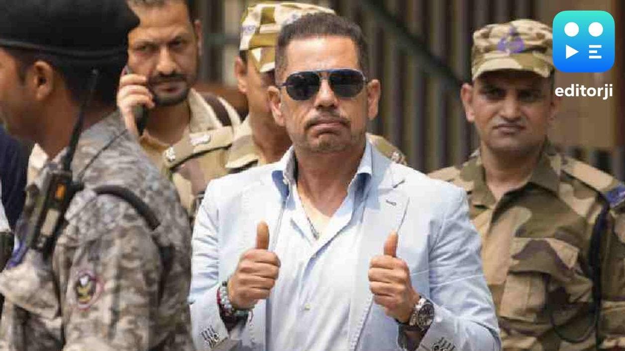 Robert Vadra, alleging unfair targeting due to his Gandhi connections, prepares to enter politics