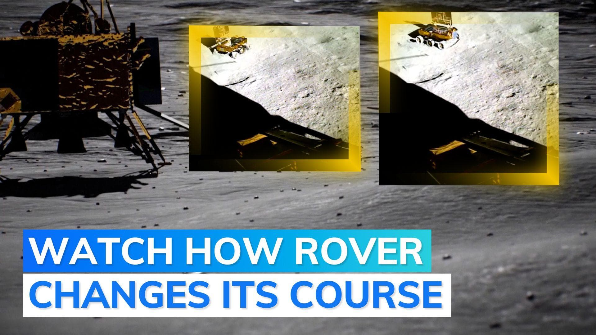 Watch: Lander Vikram captures rover 'frolicking in the yards of Chandamama'