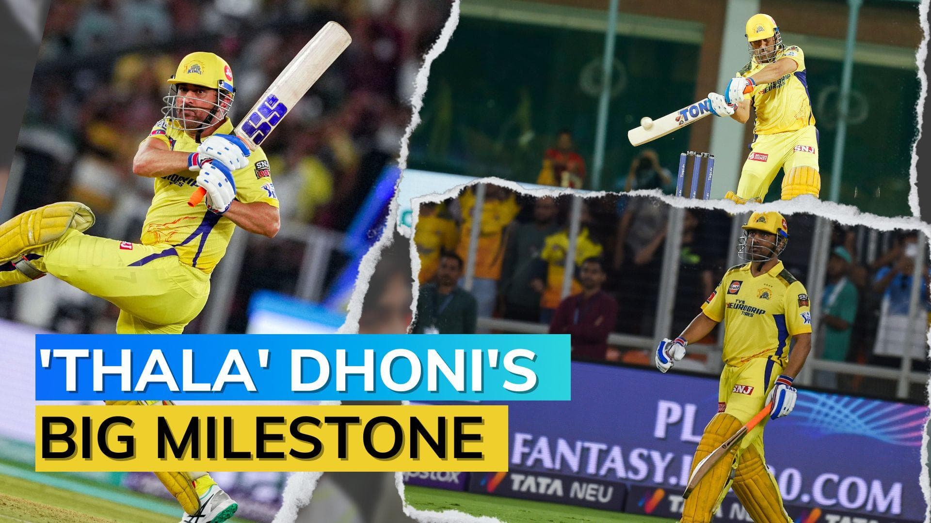 IPL 2023: CSK vs LSG - MS Dhoni completes 5000 IPL runs on Chennai homecoming