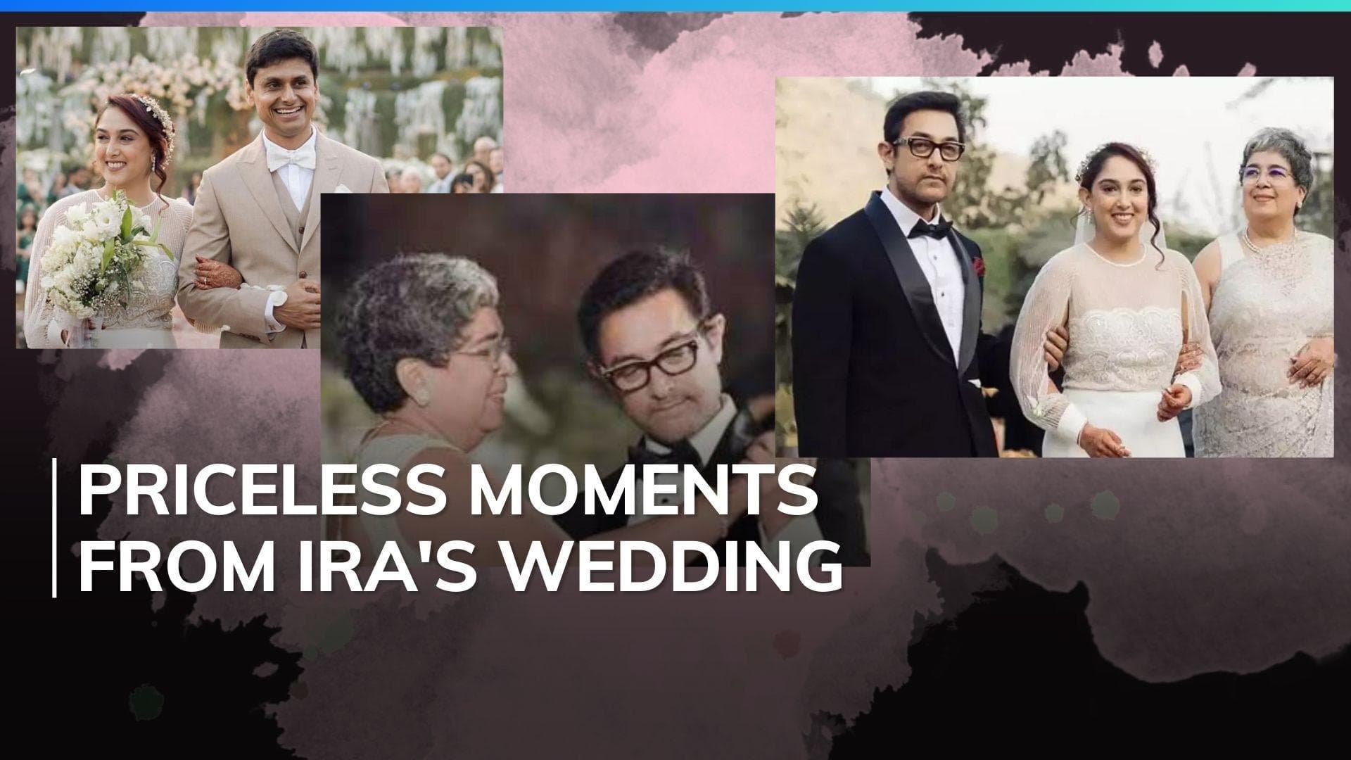 Aamir Khan dances with ex-wife Reena Dutta, gets emotional at daughter Ira's wedding; watch new video 