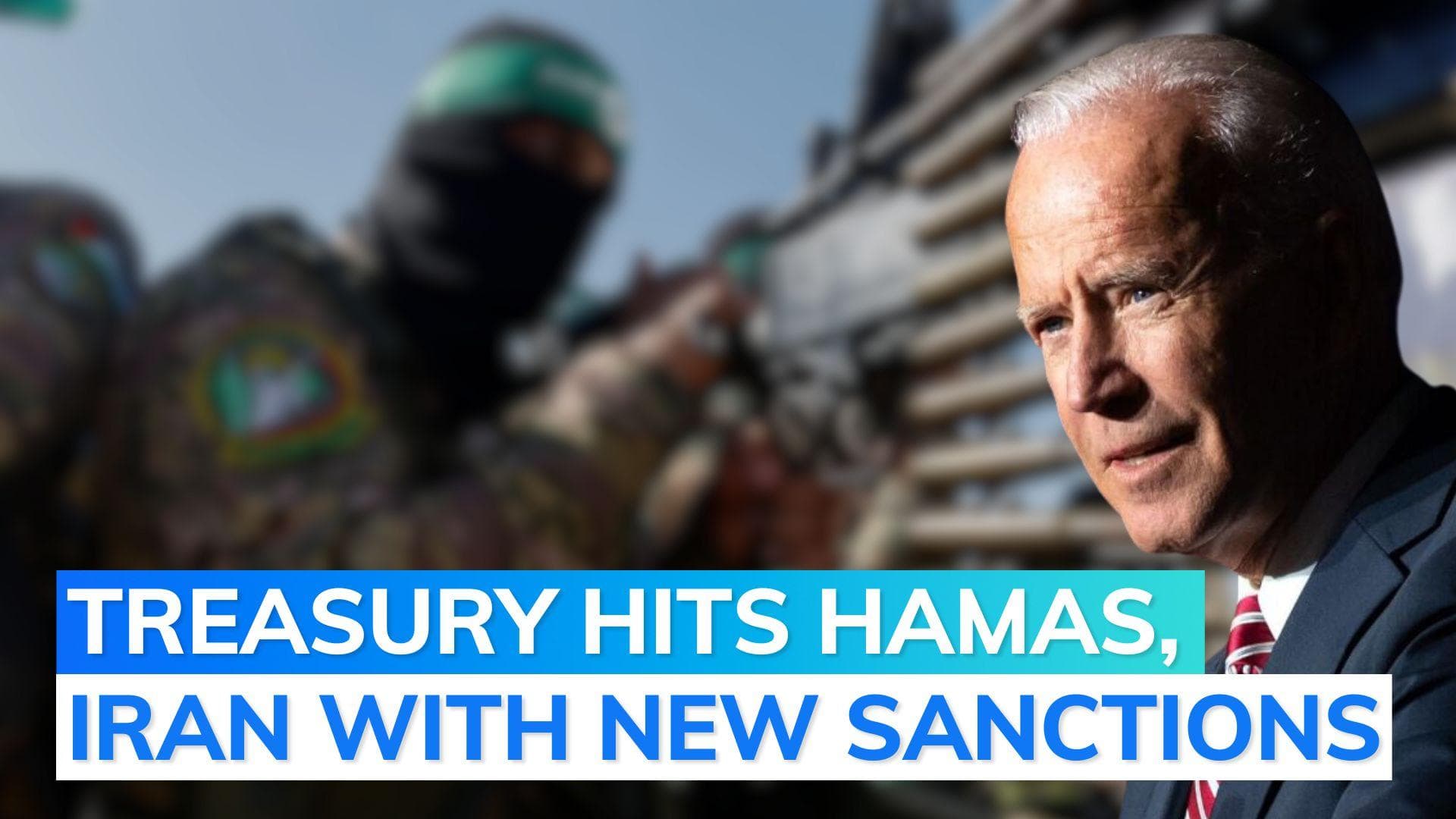 Amid war with Israel, US puts new sanctions on Hamas, members of Iran's Revolutionary Guard