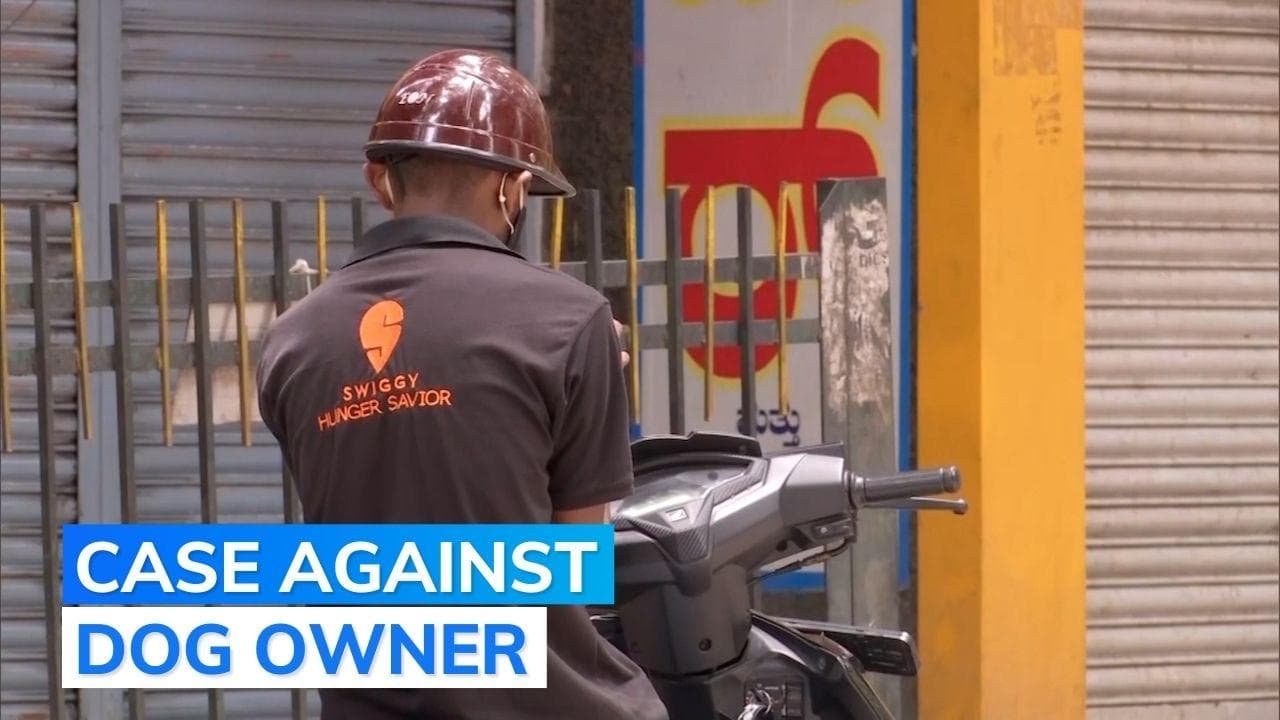 Hyderabad: food delivery agent dies after falling from third floor to escape dog attack 