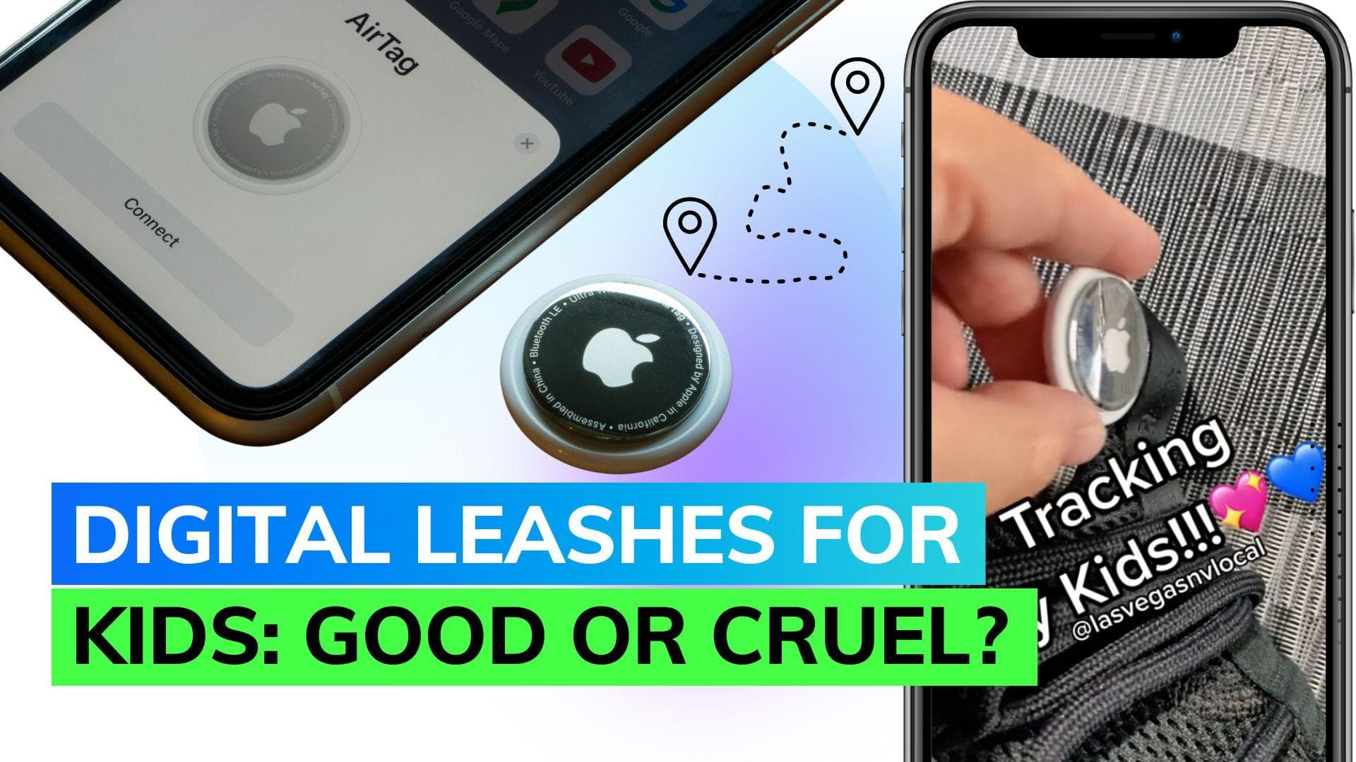 Parents are using AirTags to track their Children's whereabouts; experts warn against it though