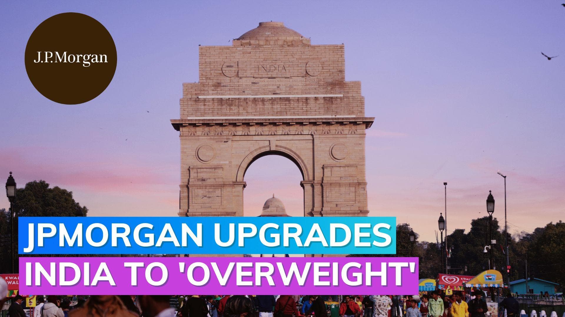 JPMorgan upgrades India to 'overweight', says the country offers the strongest emerging market 