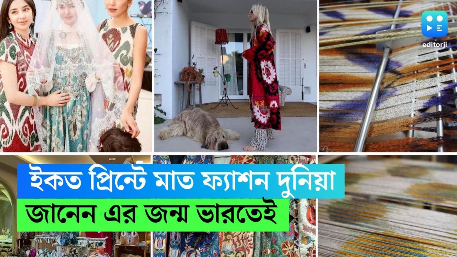 Ikat print in fashion: হাজার বছর আগে ভারতে শুরু 'ইকত' প্রিন্ট কাঁপাচ্ছে ফ্যাশন দুনিয়া 