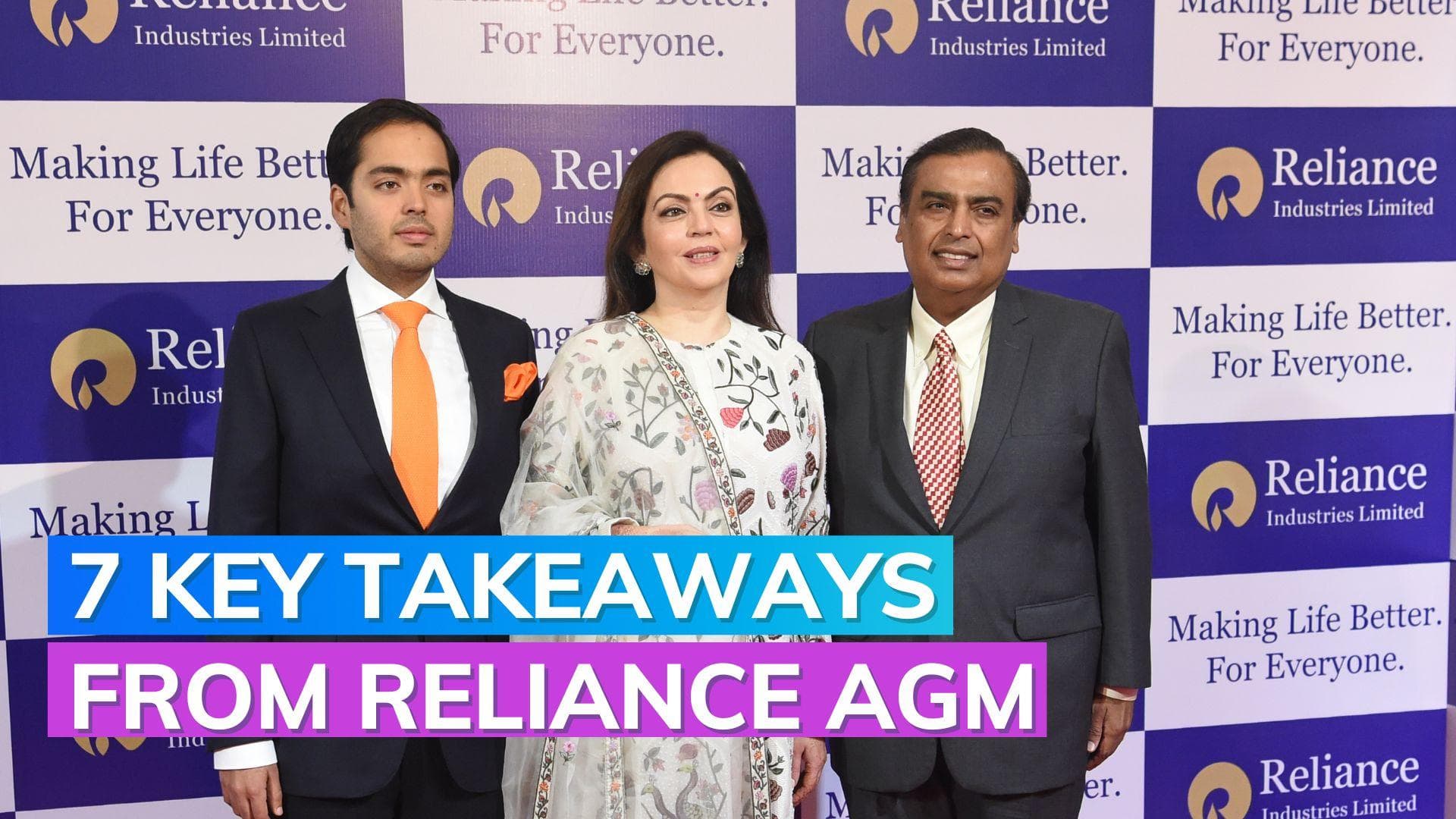 Reliance AGM 2023: 7 key takeaways – JioAirFiber, AI, and more