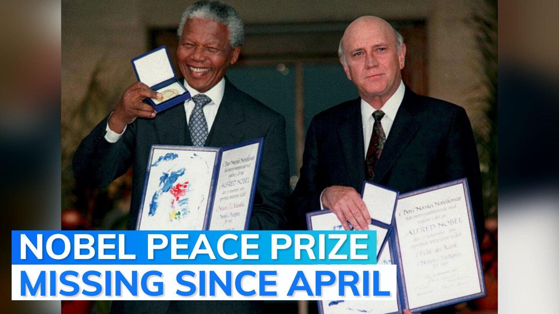Late South African President's Nobel Prize stolen