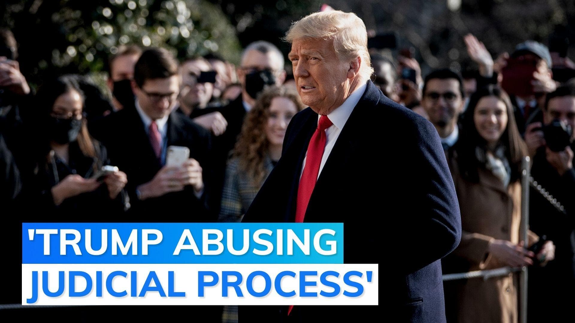 Donald Trump fined $1 million for 'frivolous' lawsuit against Hillary Clinton