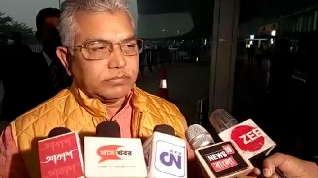 Dilip Ghosh : 'তৃণমূলের মাথা পর্যন্ত পচন', অভিষেক-কল্যাণ তরজায় কটাক্ষ দিলীপ ঘোষের