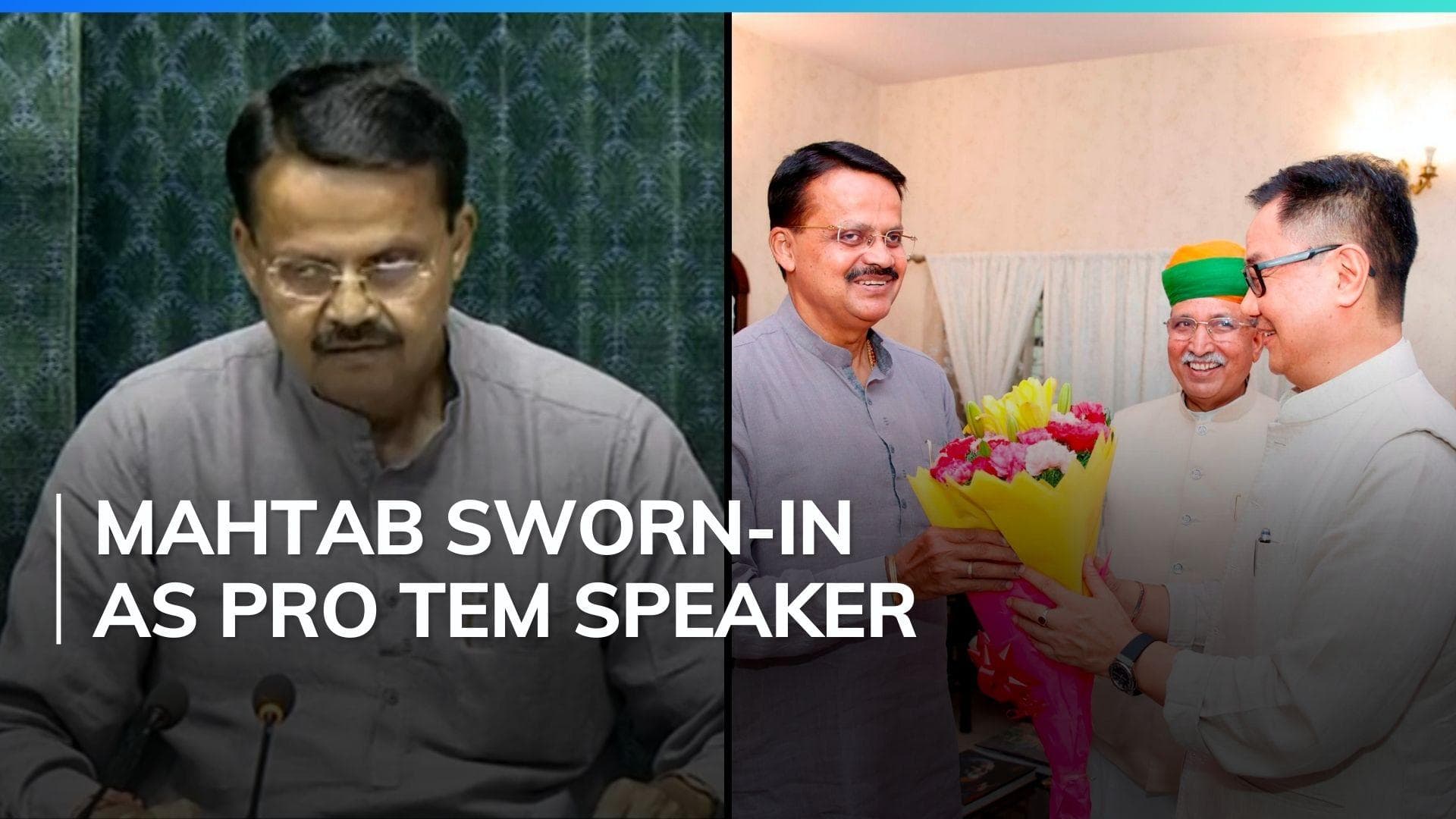 First session of 18th Lok Sabha begins; PM Modi, others take oath as MPs