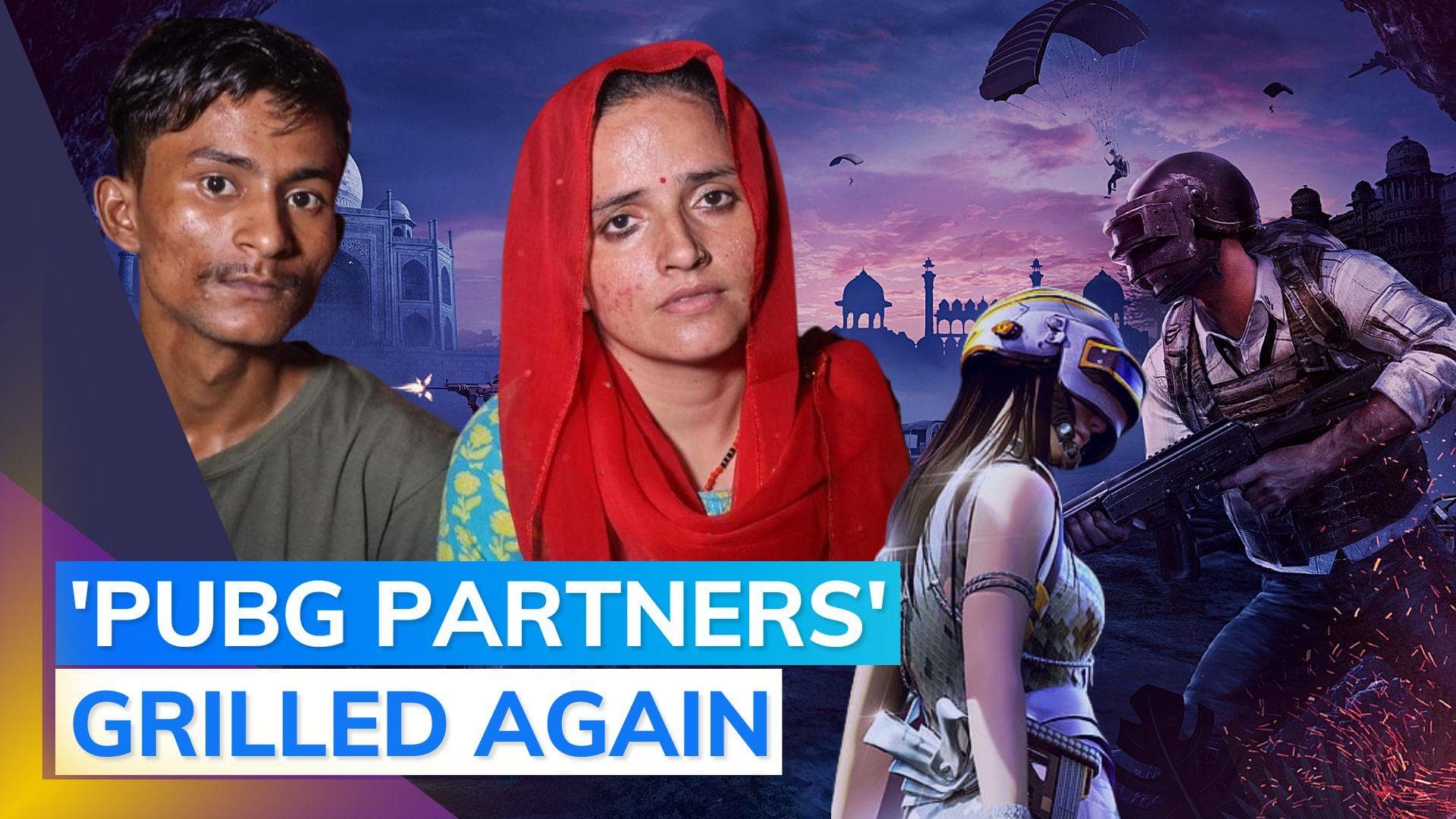 Pakistani Seema Haider taken for questioning for 2nd day by UP Anti-Terror Squad