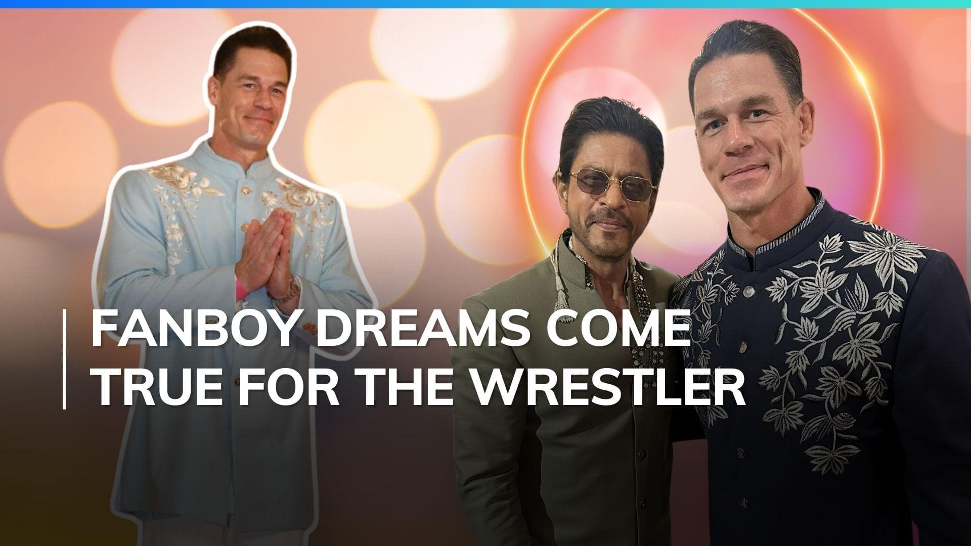 John Cena meets Shah Rukh Khan at Ambani-Merchant wedding: 'Positive effect he has had on my life’