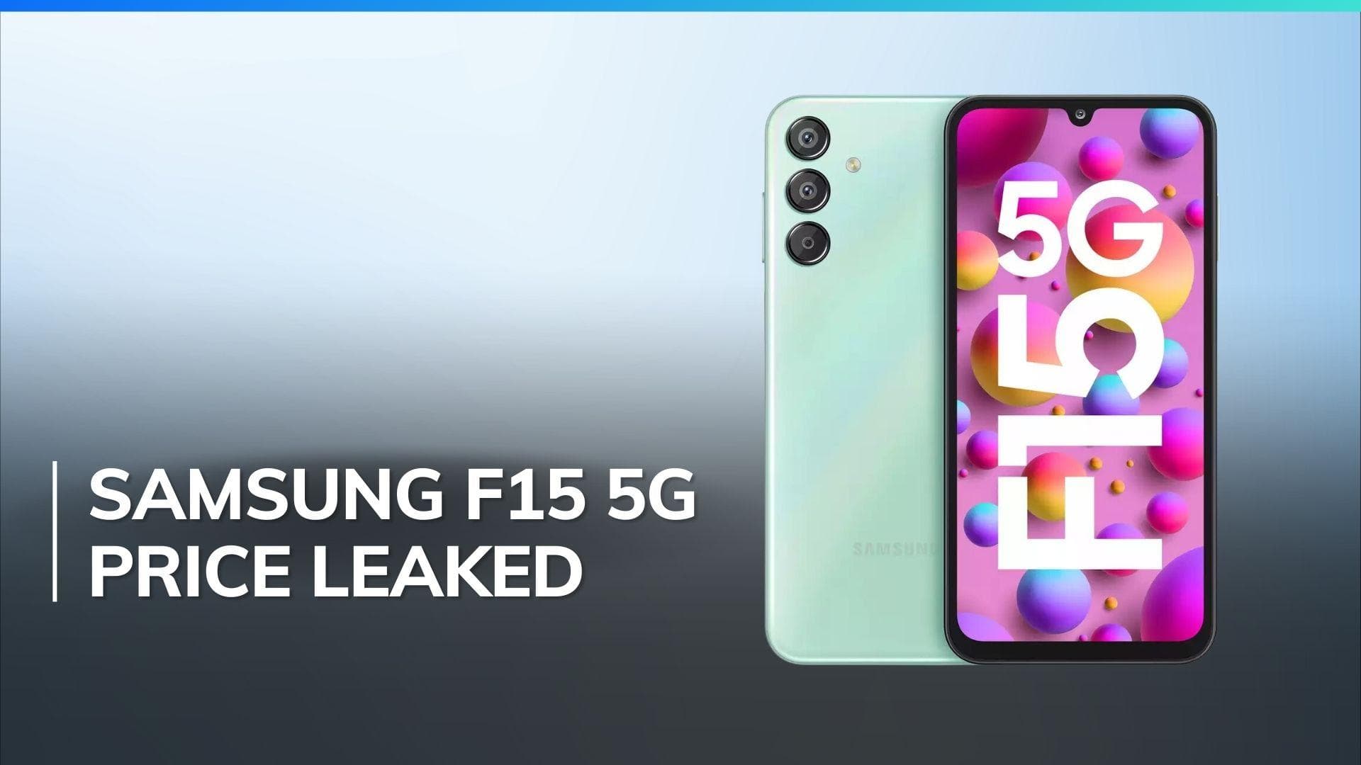 Samsung Galaxy F15 and M14 price leaked ahead of India launch