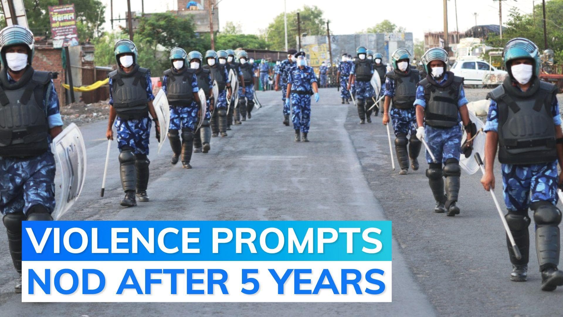 Nuh violence fallout: Haryana govt nod for permanent RAF camp in district