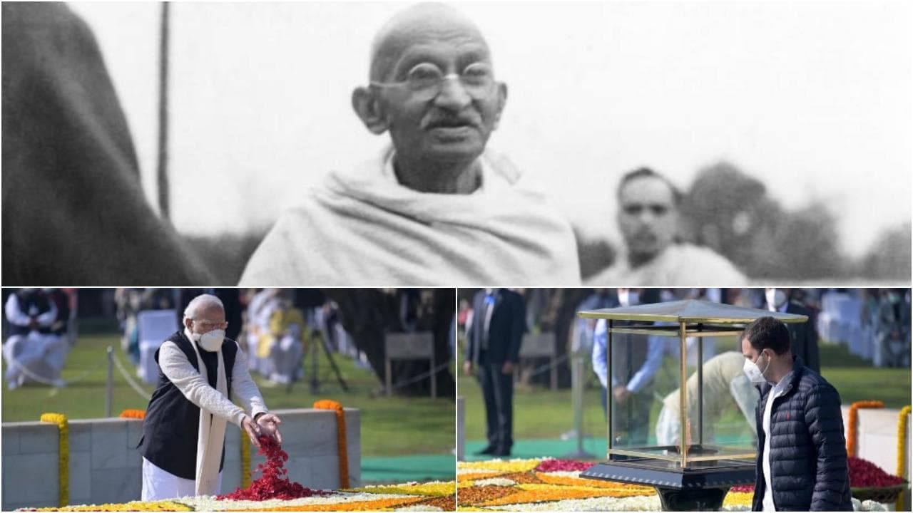 Mahatma Gandhi death anniversary: PM Modi's tribute; Rahul Gandhi slams 'Hindutva-vaadi'