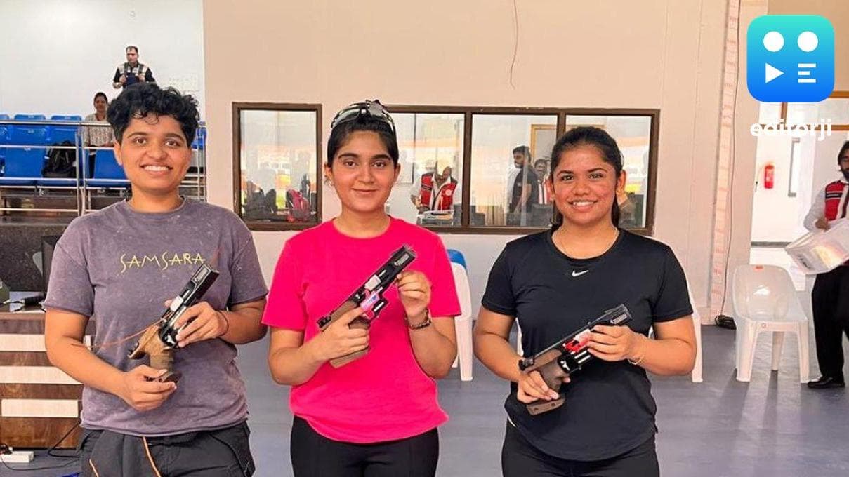 Esha Singh and Parth Mane Shine at National Shooting Trials