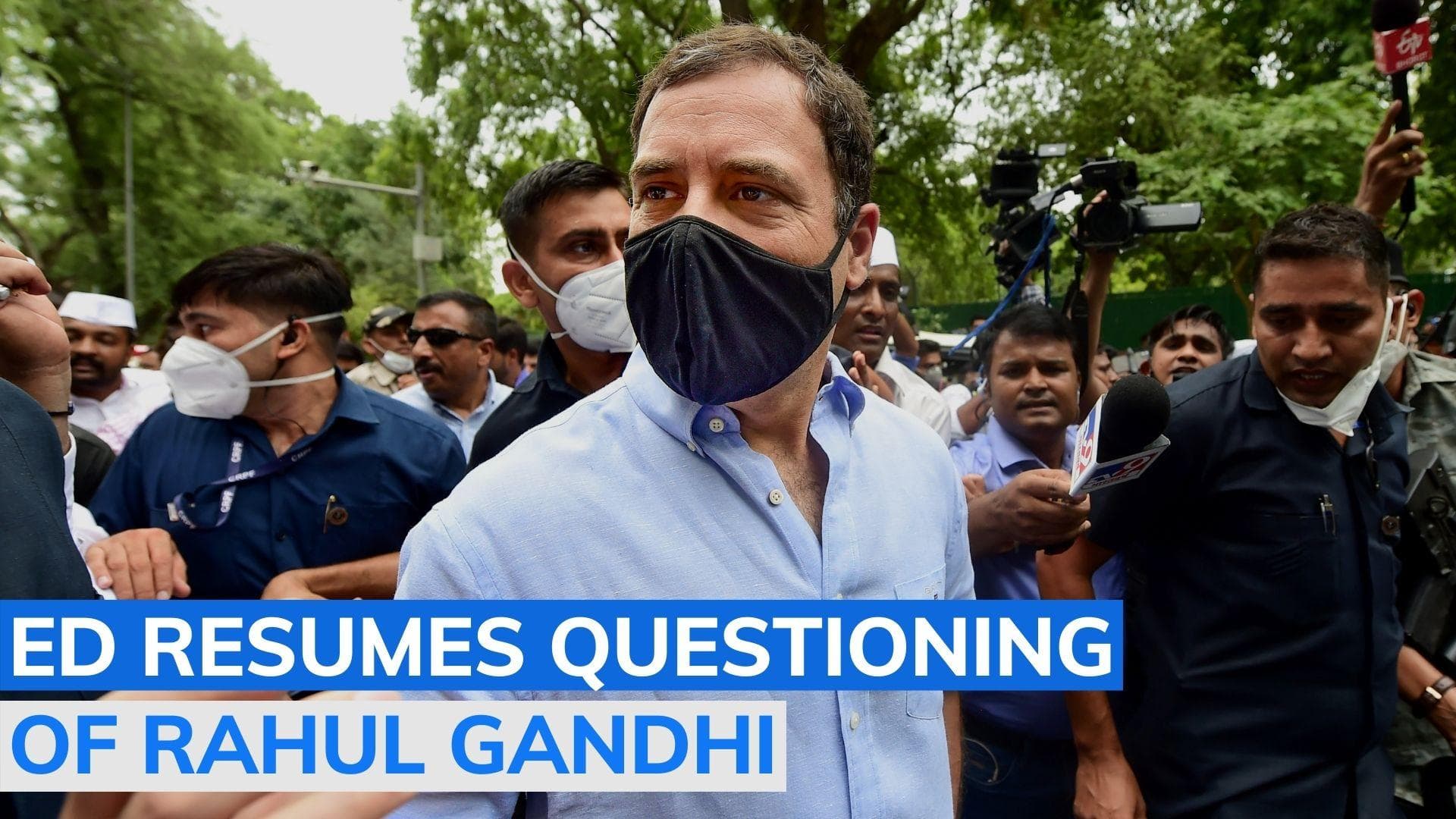 National Herald case: Rahul Gandhi back in ED office for second round of questioning