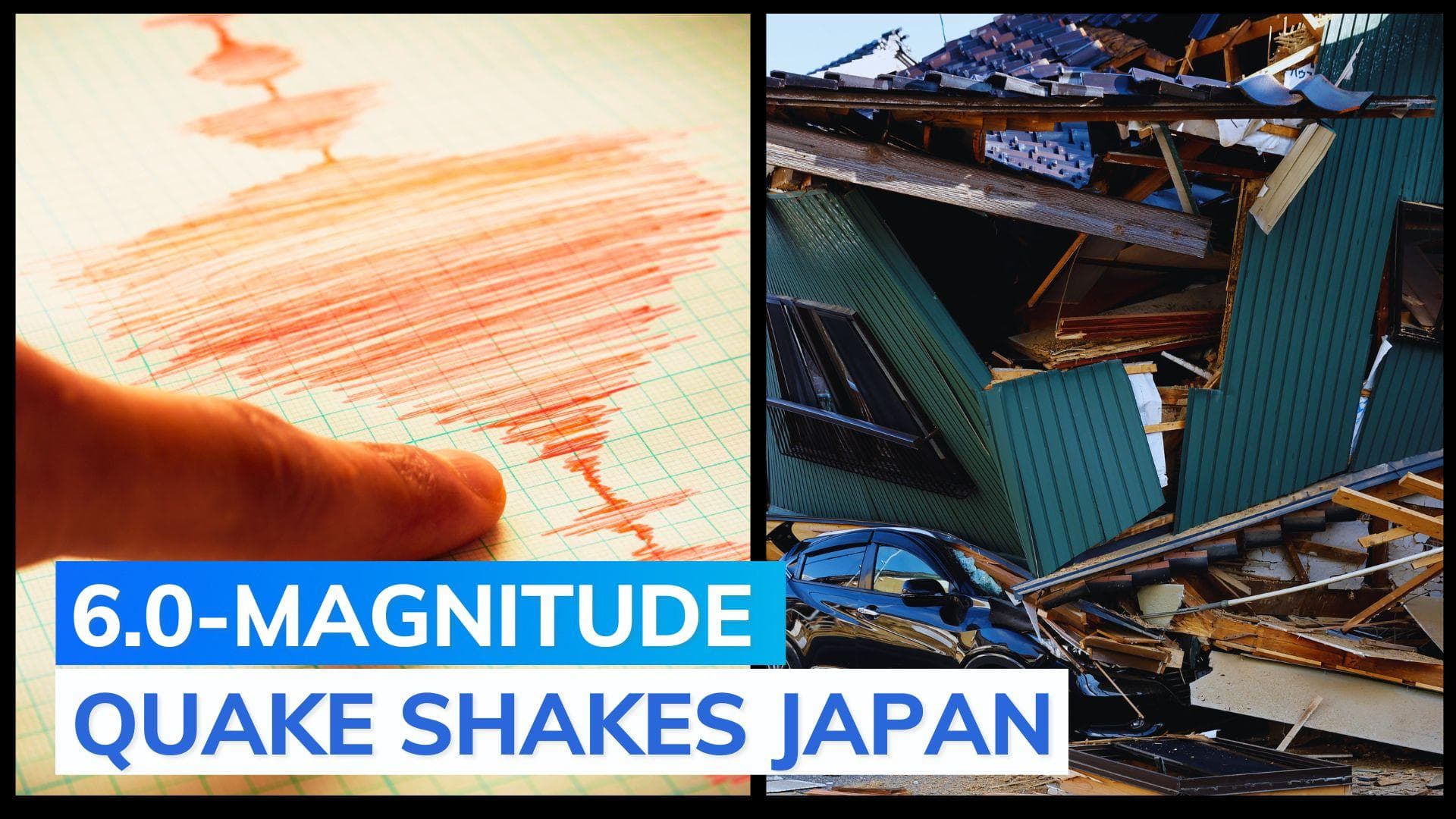 Earthquake hits Japan again, no tsunami warning issued so far  