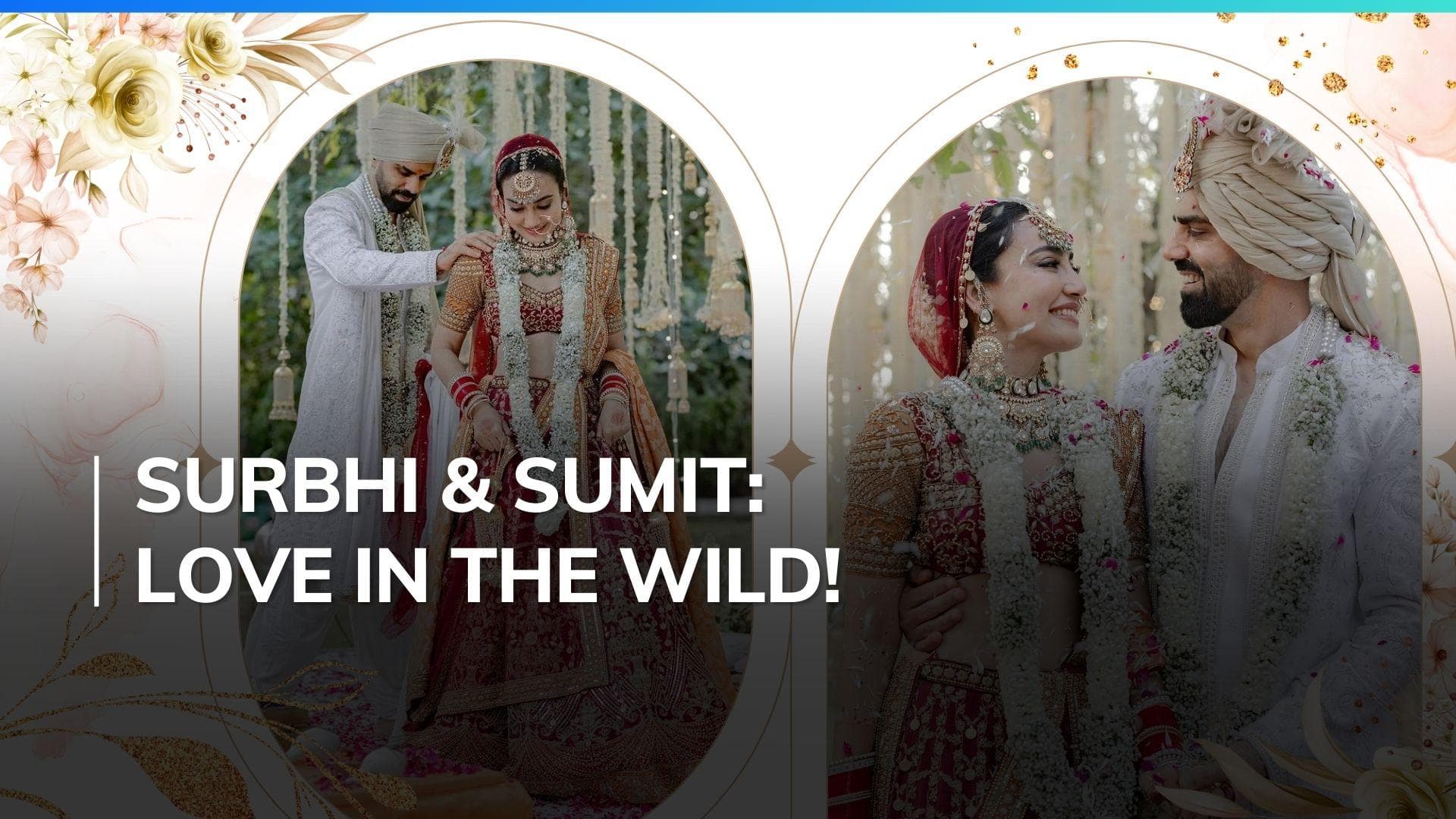Surbhi Jyoti and Sumit Suri tie the knot in a dreamy Jim Corbett ceremony—wedding pics go viral