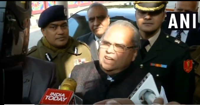 कश्मीर में आतंकवाद का इलाज 'मारना' नहीं: गवर्नर सत्यपाल मलिक 