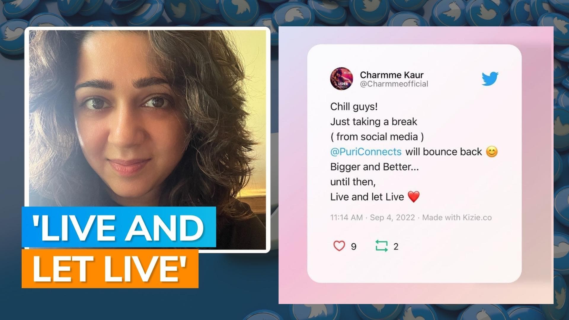 'Liger' producer Charmme Kaur takes break from social media after film's box office debacle