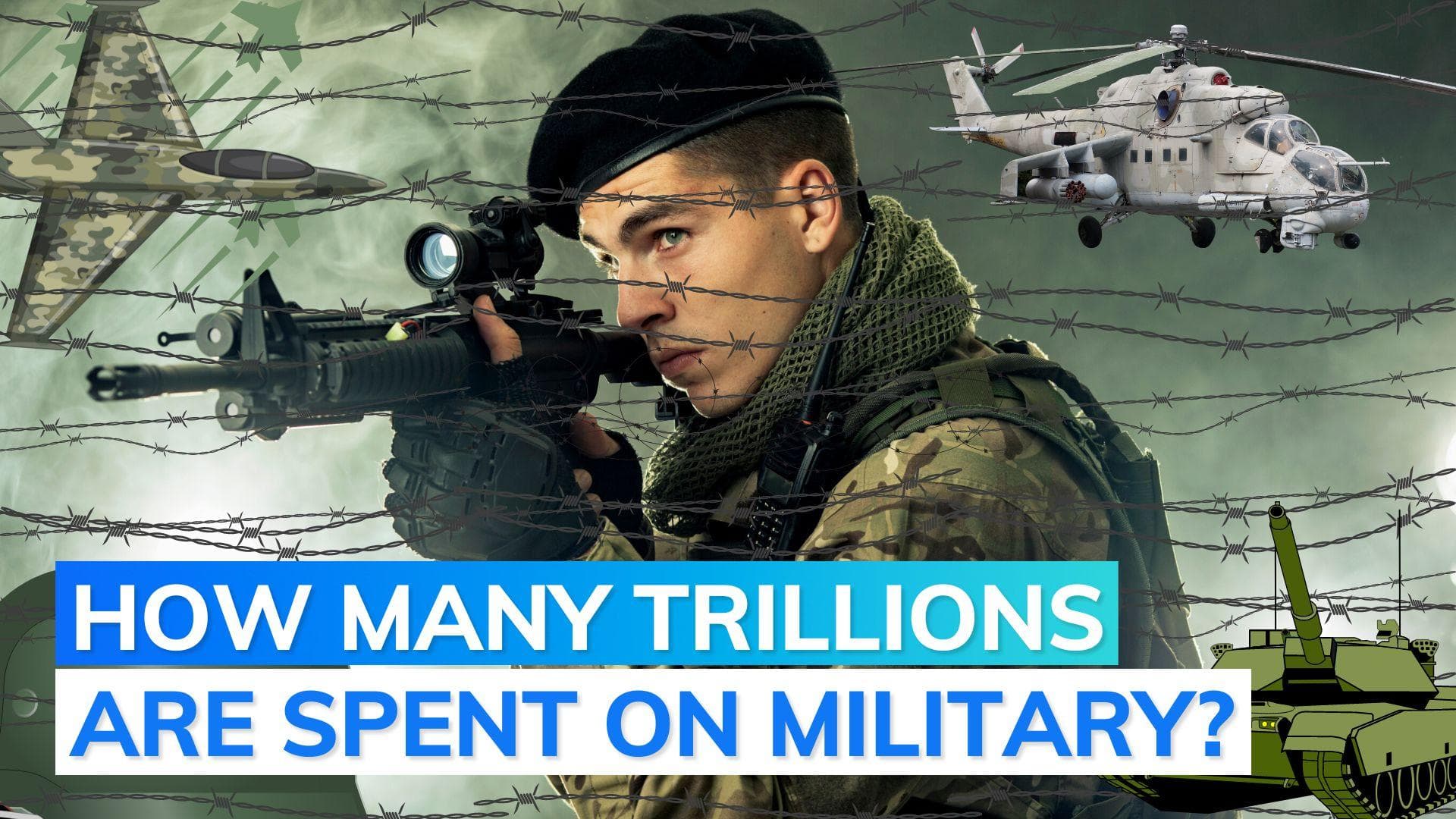 World military spending up to an all-time high: Swedish report