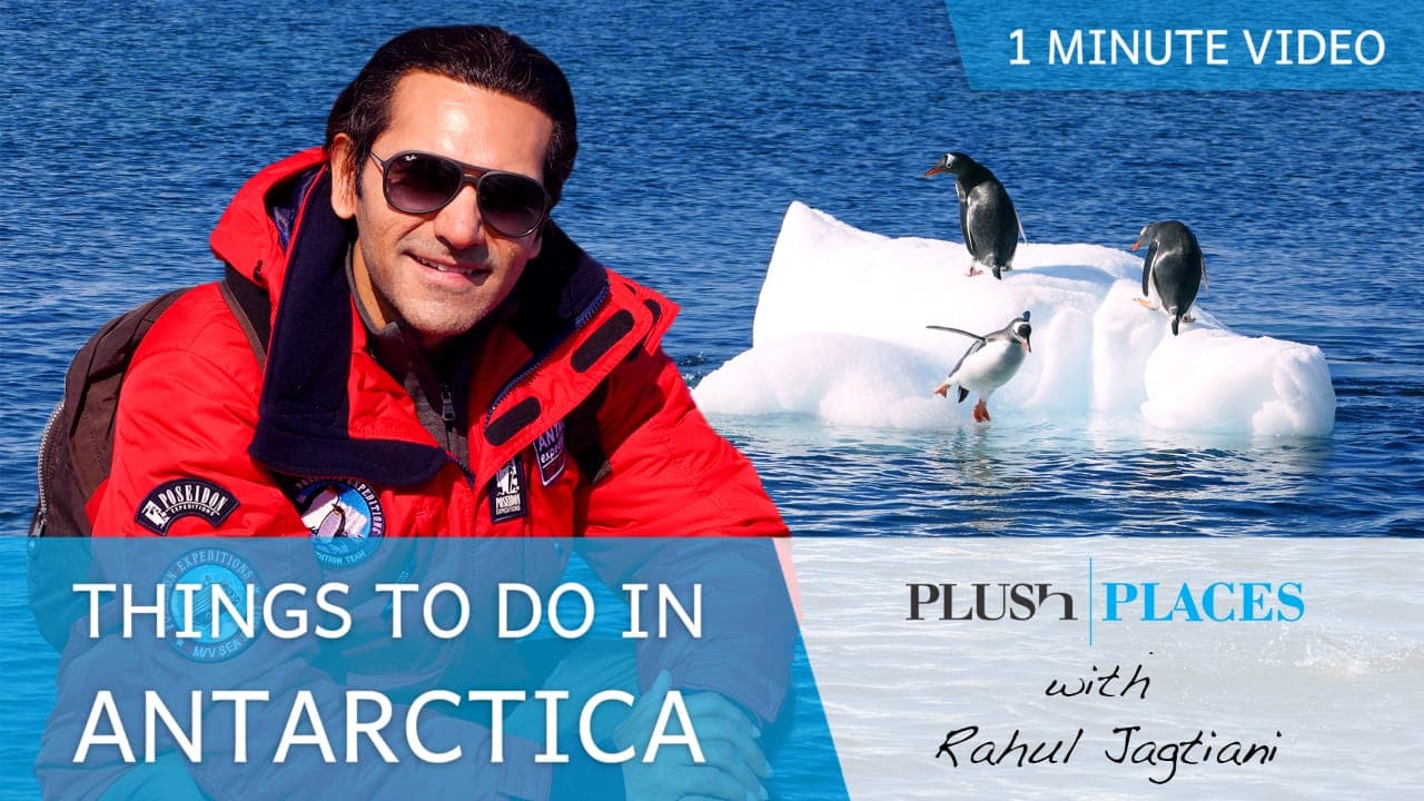 The best things to do in Antarctica | Plush Places with Rahul Jagtiani