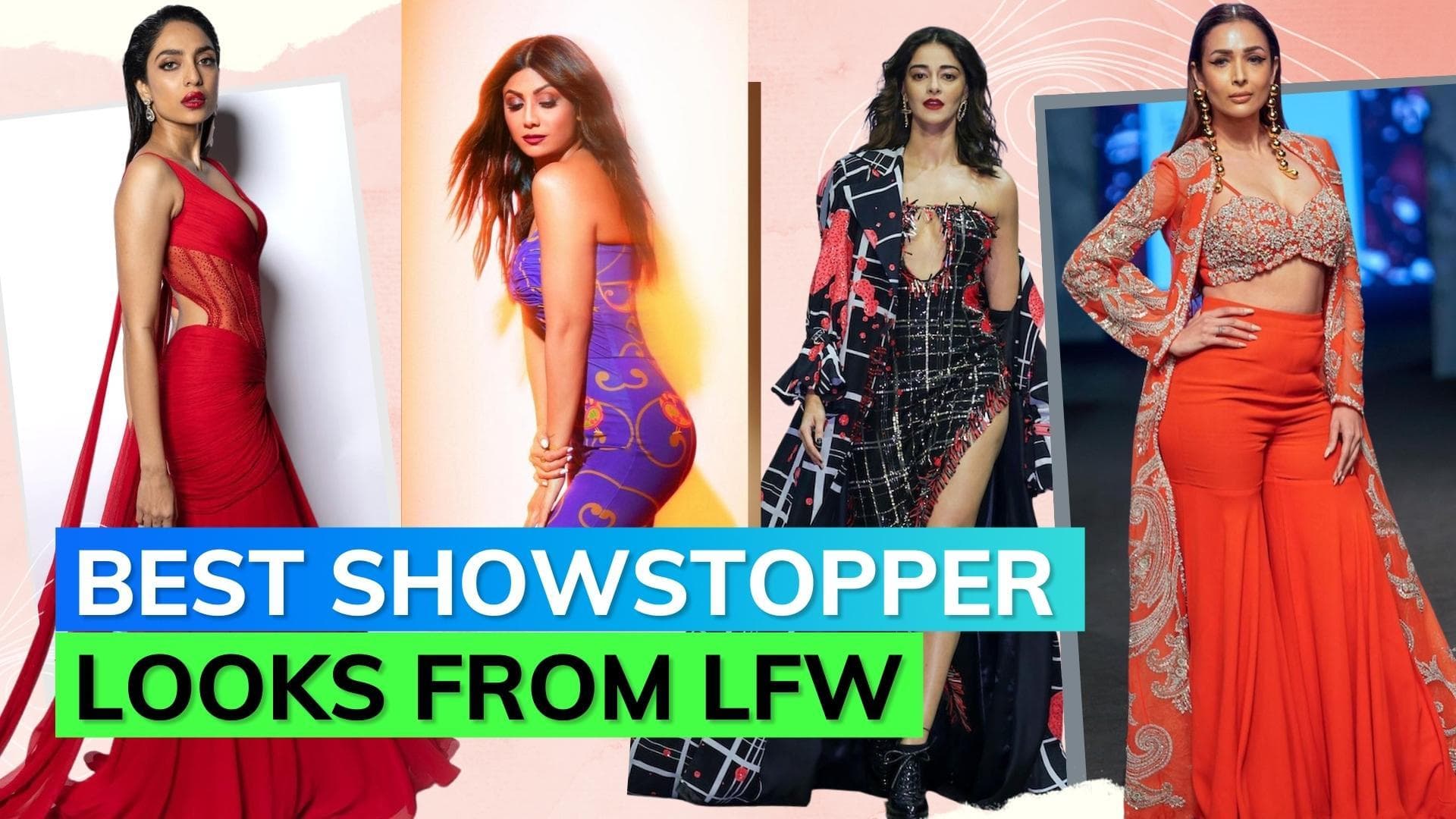 Lakme Fashion Week 2023: From Malaika Arora to Shilpa Shetty; celebs who rocked the ramp