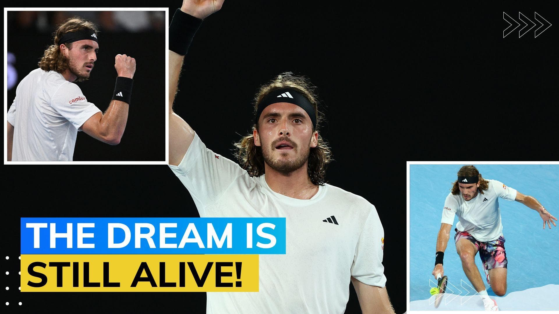 Watch Aus Open Highlights: Stefanos Tsitsipas through to men's singles semis after straight sets win